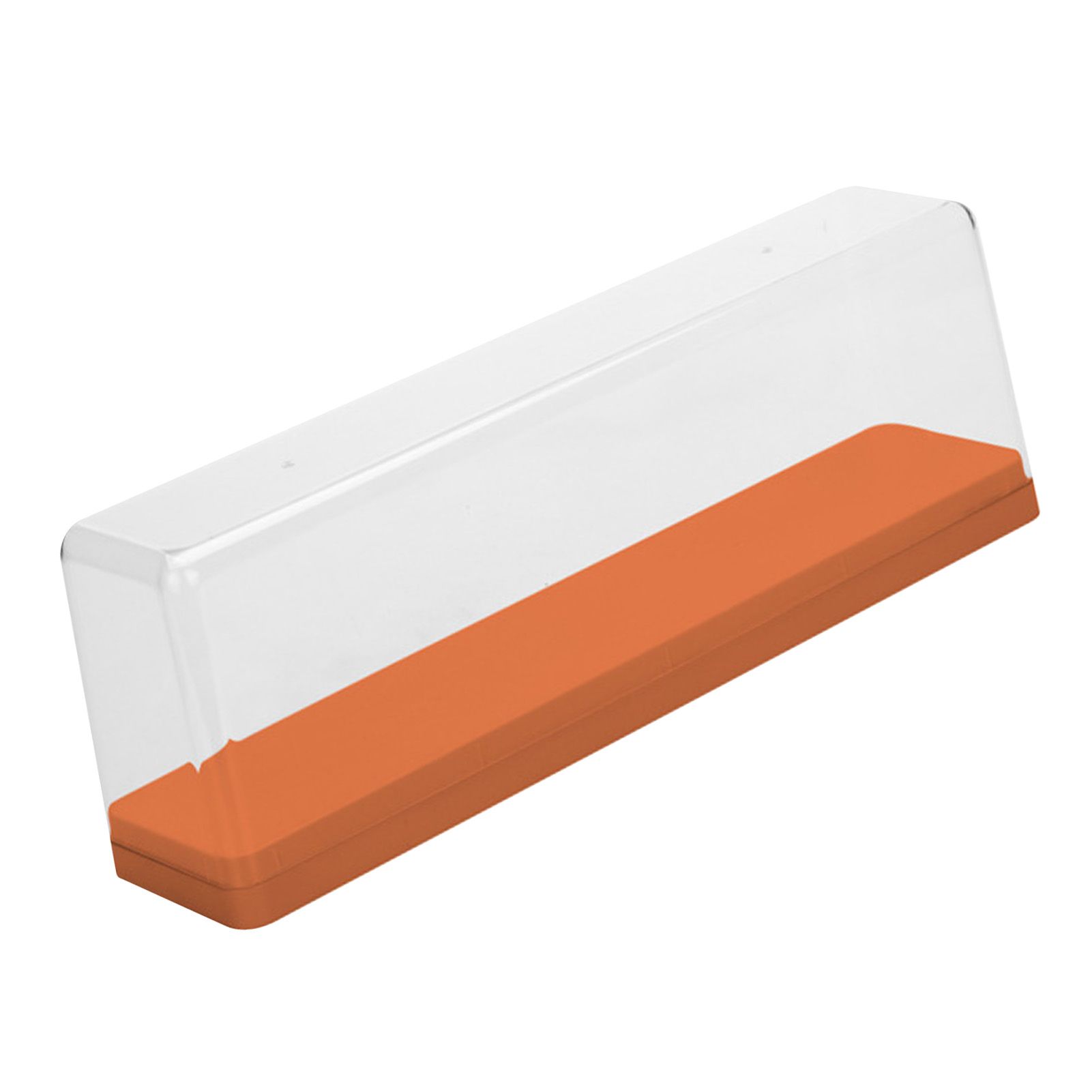 Action Figure Storage Box Dustproof Stackable Transparent Cartoon Figure Doll Display Case Orange - Image 4