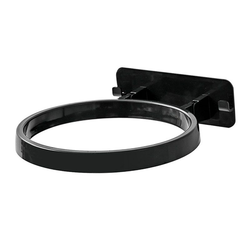Soccer Ball Wall Mount Display Holder Plastic Football Storage Rack Basketball Supplies Black - Image 1