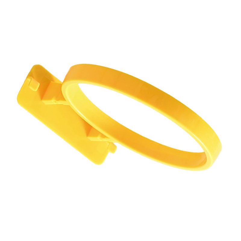 Soccer Ball Wall Mount Display Holder Plastic Football Storage Rack Basketball Supplies Yellow - Image 2