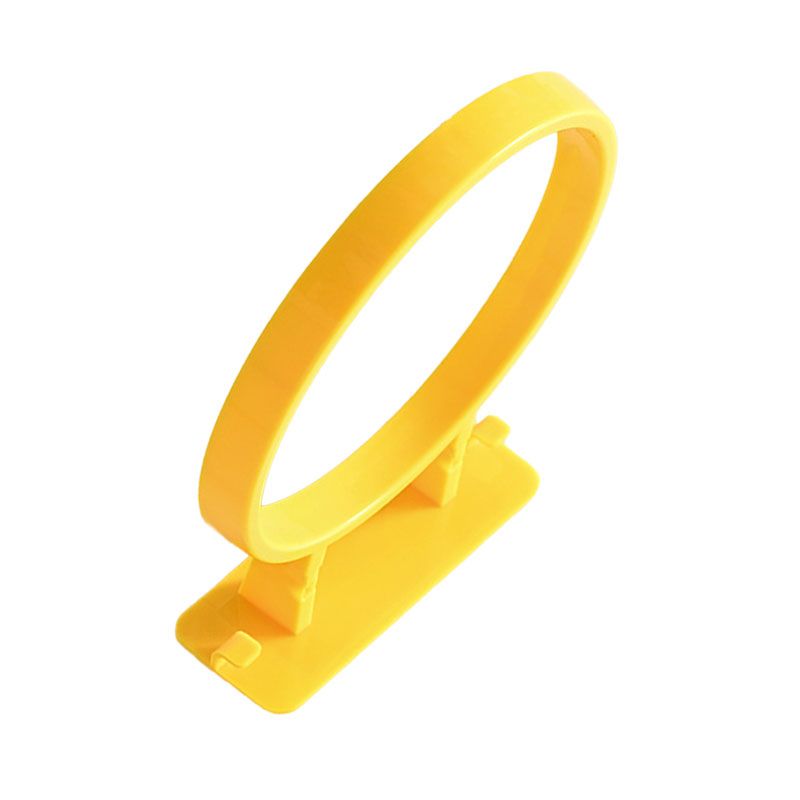 Soccer Ball Wall Mount Display Holder Plastic Football Storage Rack Basketball Supplies Yellow - Image 4