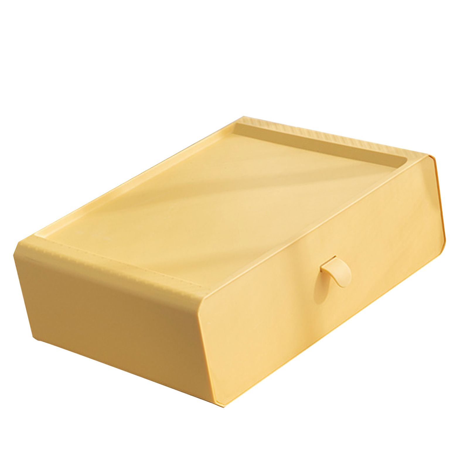 Underwear Storage Box Plastic 15 Grid Compartment Drawer Desktop Accessories for Socks Bras Yellow - Image 2
