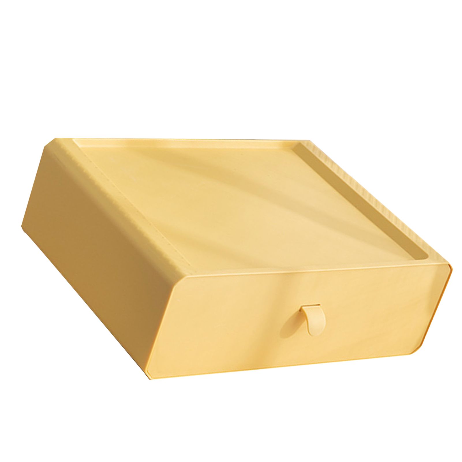 Underwear Storage Box Plastic 15 Grid Compartment Drawer Desktop Accessories for Socks Bras Yellow - Image 3