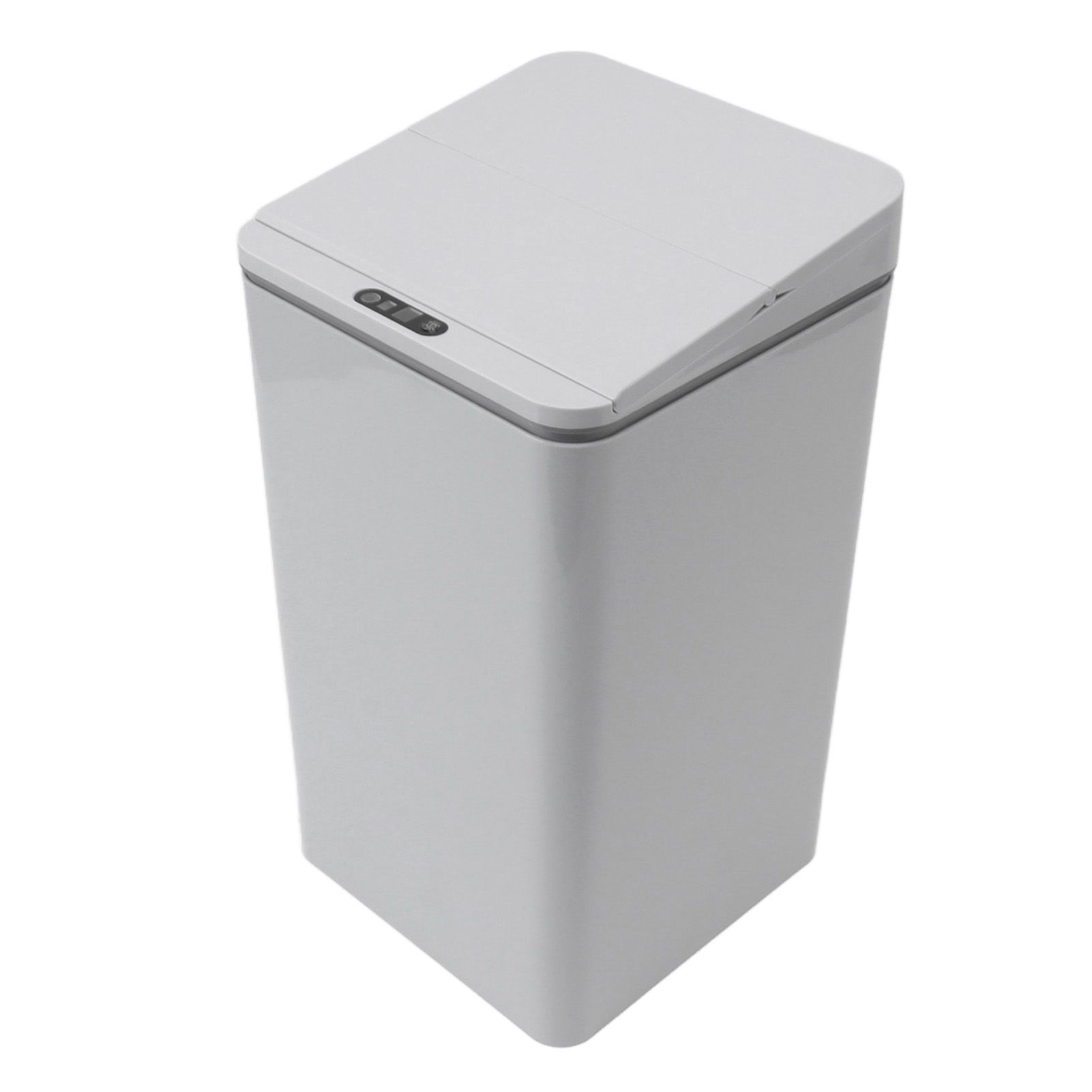 Desktop Sensor Trash Can USB Charging Foldable Lid 9L Intelligent Induction Garbage Bin for Bedroom Bathroom Office Grey - Image 5