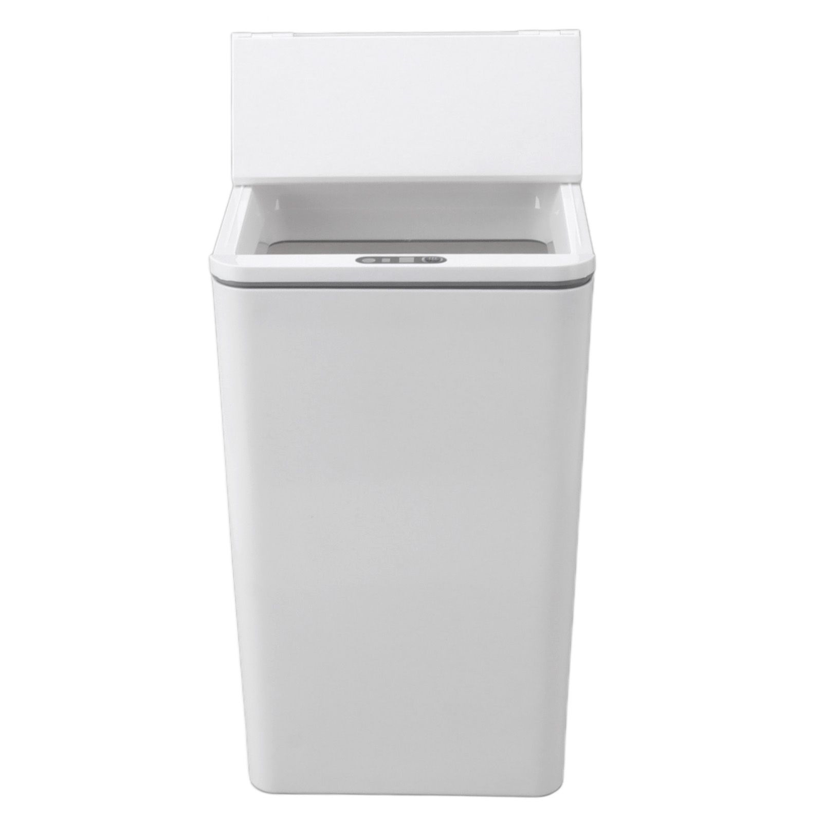 Desktop Sensor Trash Can USB Charging Foldable Lid 9L Intelligent Induction Garbage Bin for Bedroom Bathroom Office White - Image 5