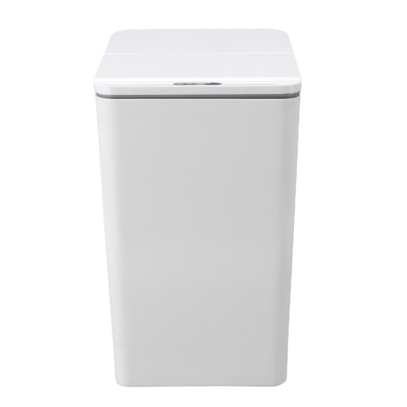 Desktop Sensor Trash Can USB Charging Foldable Lid 9L Intelligent Induction Garbage Bin for Bedroom Bathroom Office White - Image 8
