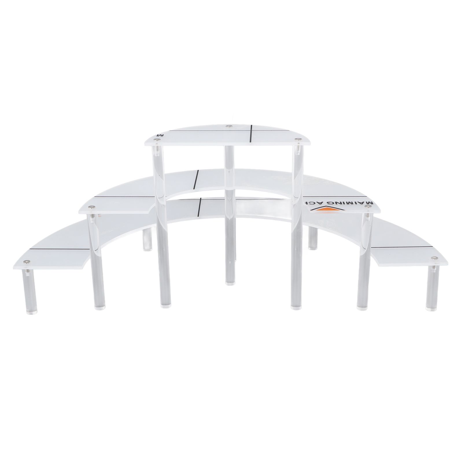 Acrylic Display Stand Transparent 3 Tiered Product Food Dessert Stand Round Display Riser Detachable Display Shelf for Home Restaurant Office Store - Image 3