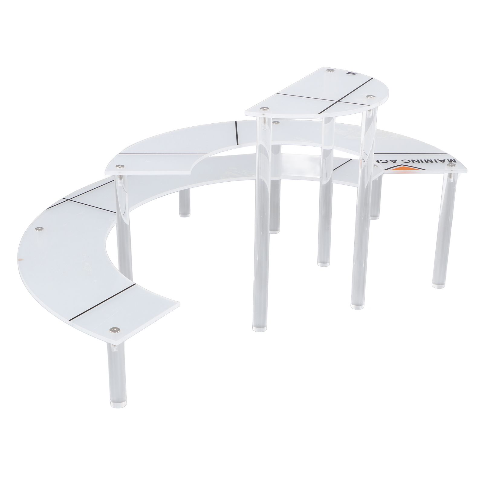 Acrylic Display Stand Transparent 3 Tiered Product Food Dessert Stand Round Display Riser Detachable Display Shelf for Home Restaurant Office Store - Image 8
