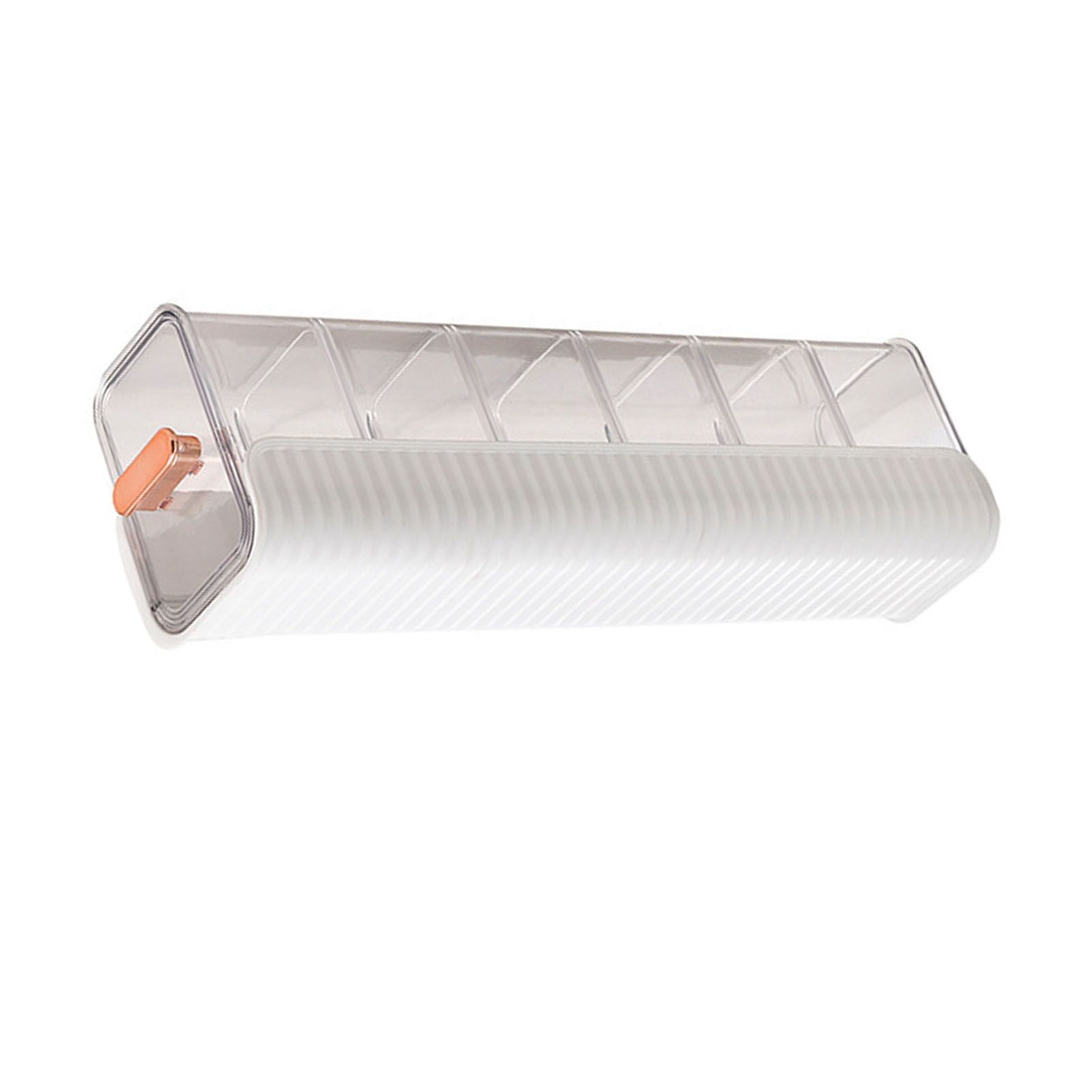 Wall Underwear Organizer Detachable Dustproof Moistureproof Wall Mount Drawer Organizer for Bedroom Home White - Image 2