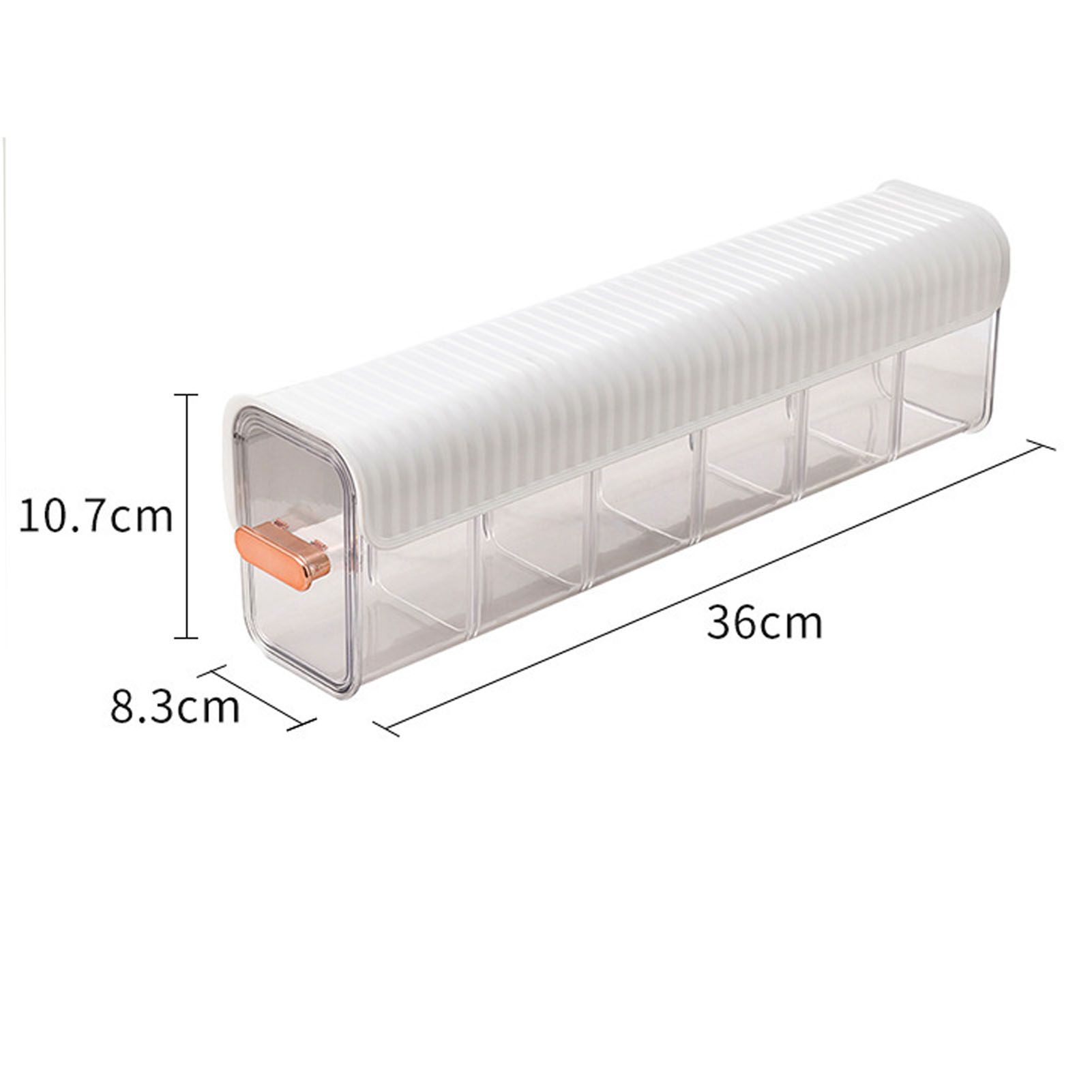 Wall Underwear Organizer Detachable Dustproof Moistureproof Wall Mount Drawer Organizer for Bedroom Home White - Image 7
