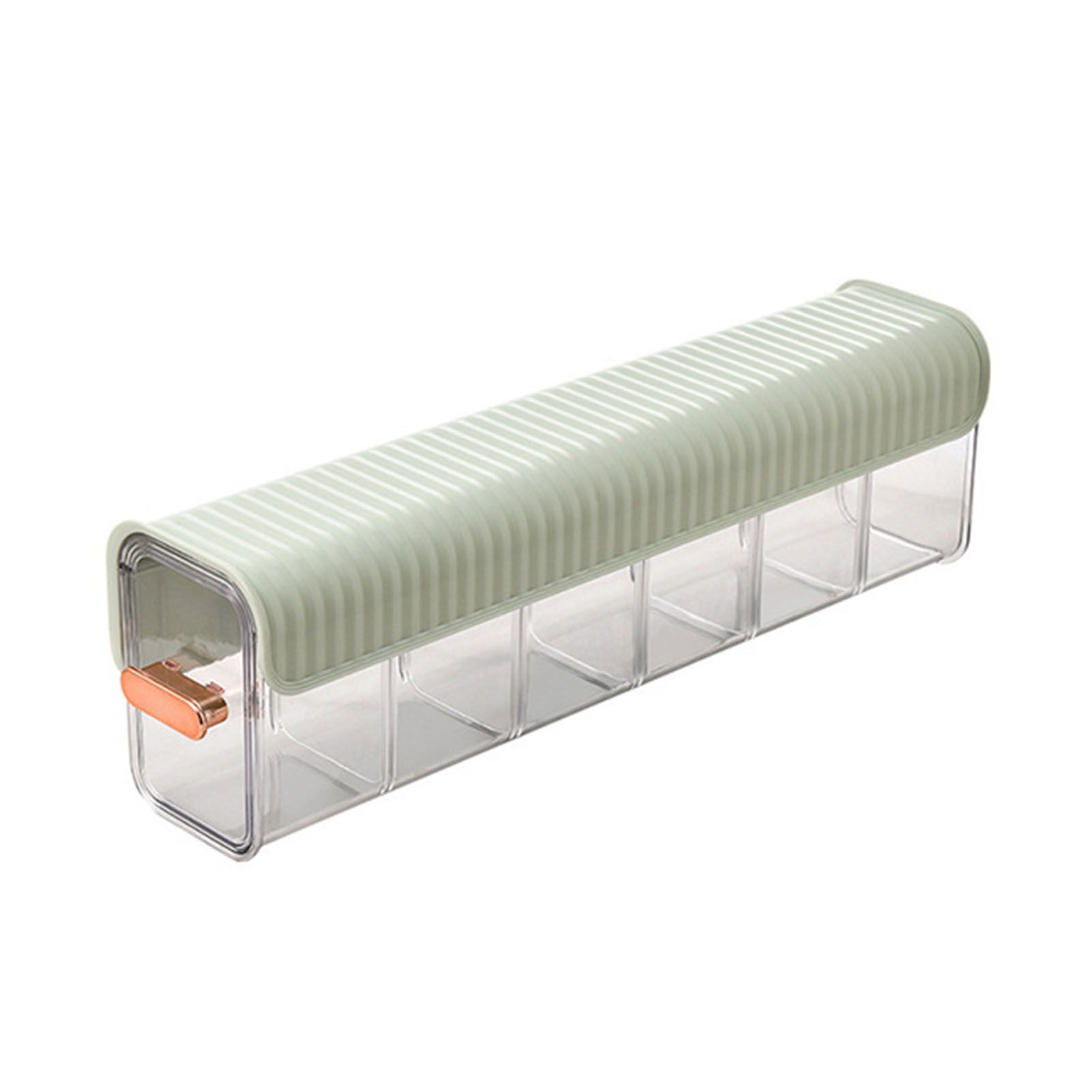 Wall Underwear Organizer Detachable Dustproof Moistureproof Wall Mount Drawer Organizer for Bedroom Home Light Green - Image 1