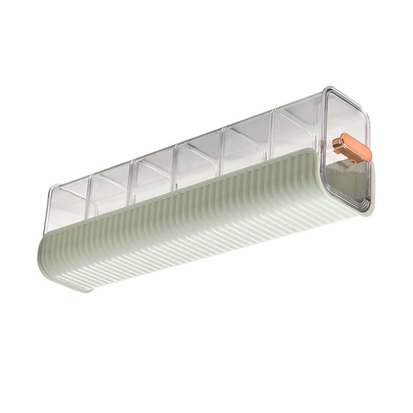 Wall Underwear Organizer Detachable Dustproof Moistureproof Wall Mount Drawer Organizer for Bedroom Home Light Green - Image 2