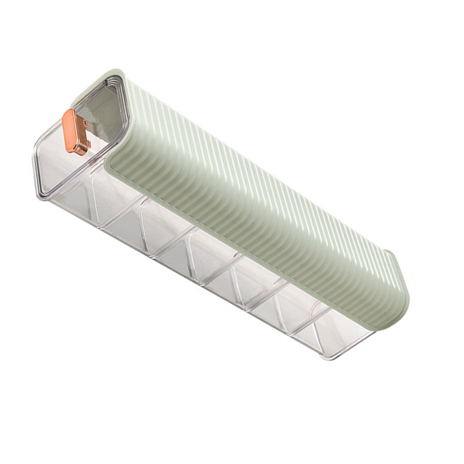 Wall Underwear Organizer Detachable Dustproof Moistureproof Wall Mount Drawer Organizer for Bedroom Home Light Green - Image 4
