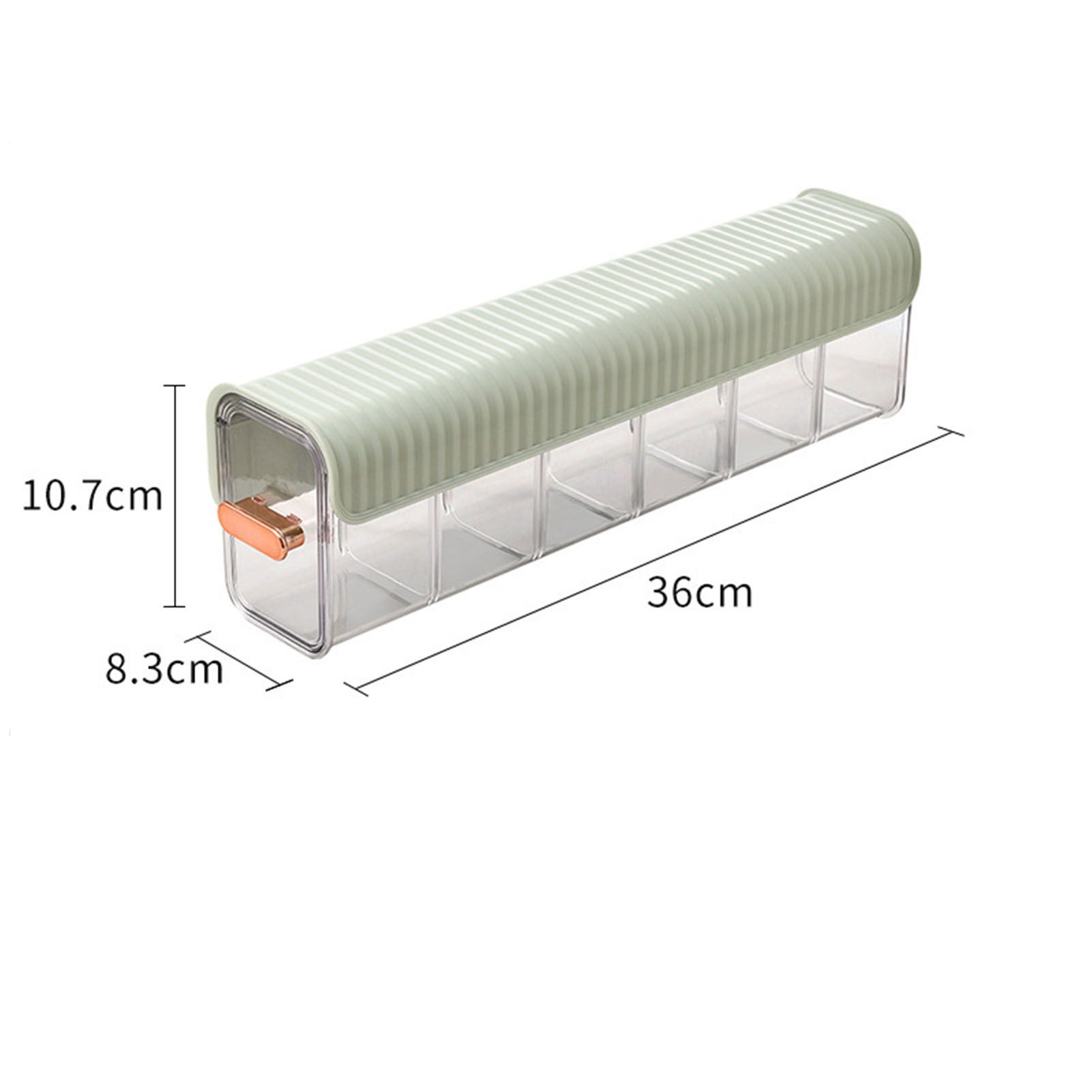 Wall Underwear Organizer Detachable Dustproof Moistureproof Wall Mount Drawer Organizer for Bedroom Home Light Green - Image 7