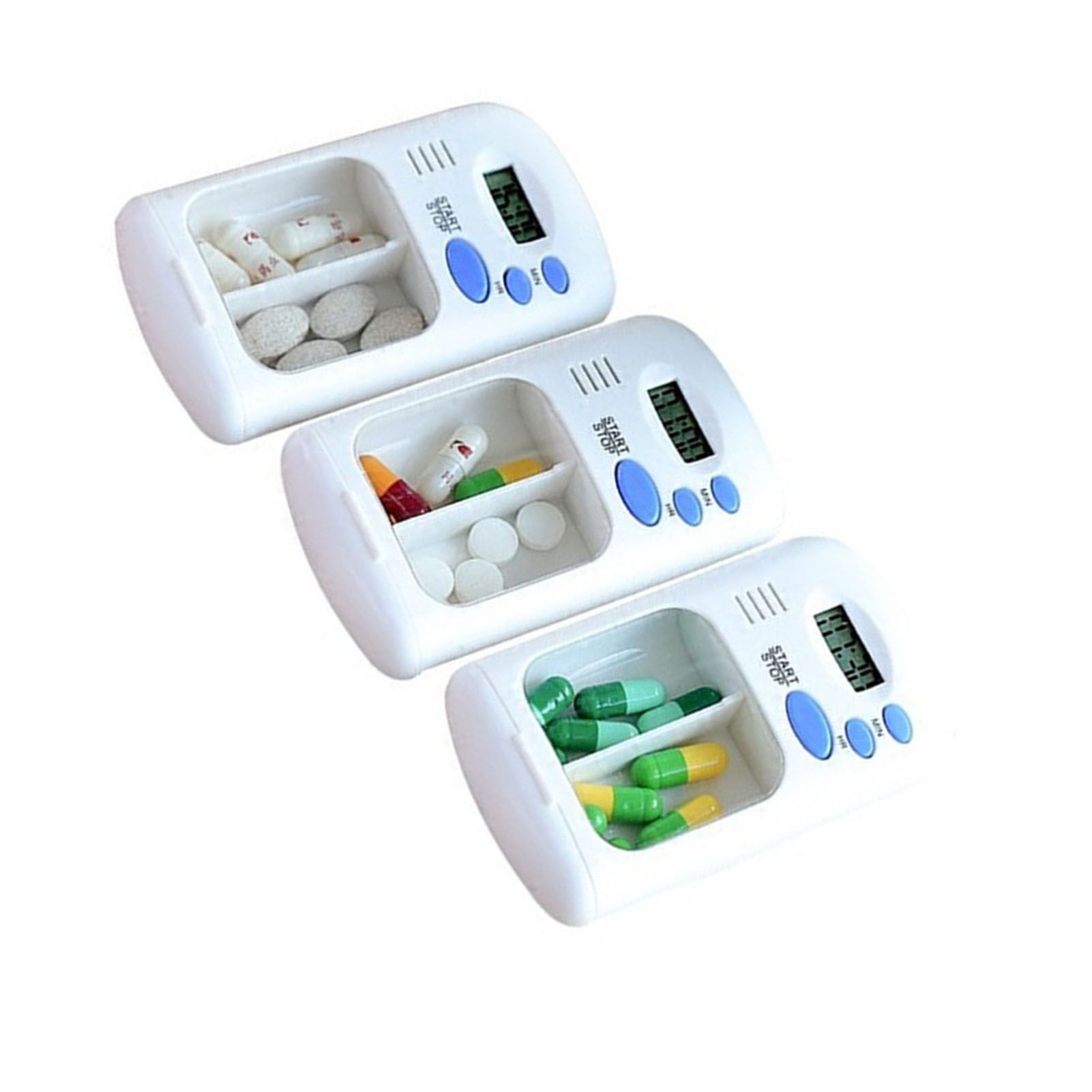 Mini Digital Medicine Organizer with Electric Alarm Portable Medicine Storage Box for Office Or Travel - Image 4