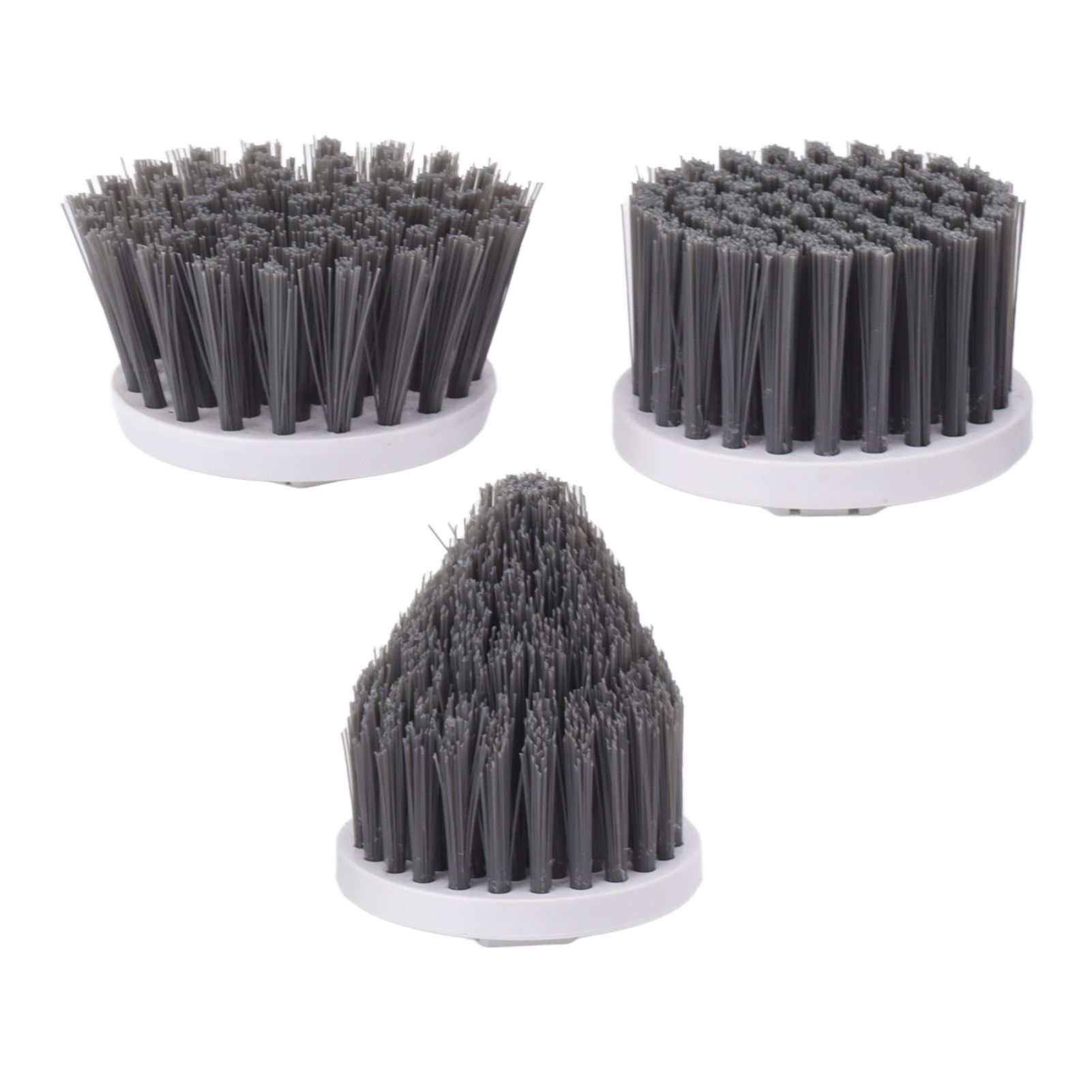 3PCS Electric Spin Scrubber Head Cordless Cleaning Scrubber Brush Head for Replacement Small Disc, Large Disc, Pointy - Image 1