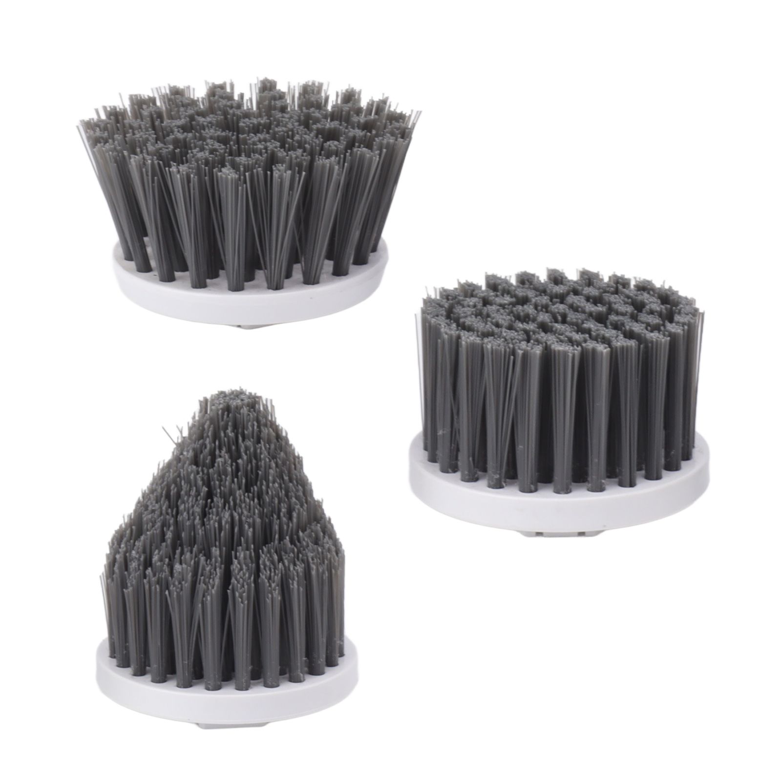 3PCS Electric Spin Scrubber Head Cordless Cleaning Scrubber Brush Head for Replacement Small Disc, Large Disc, Pointy - Image 2