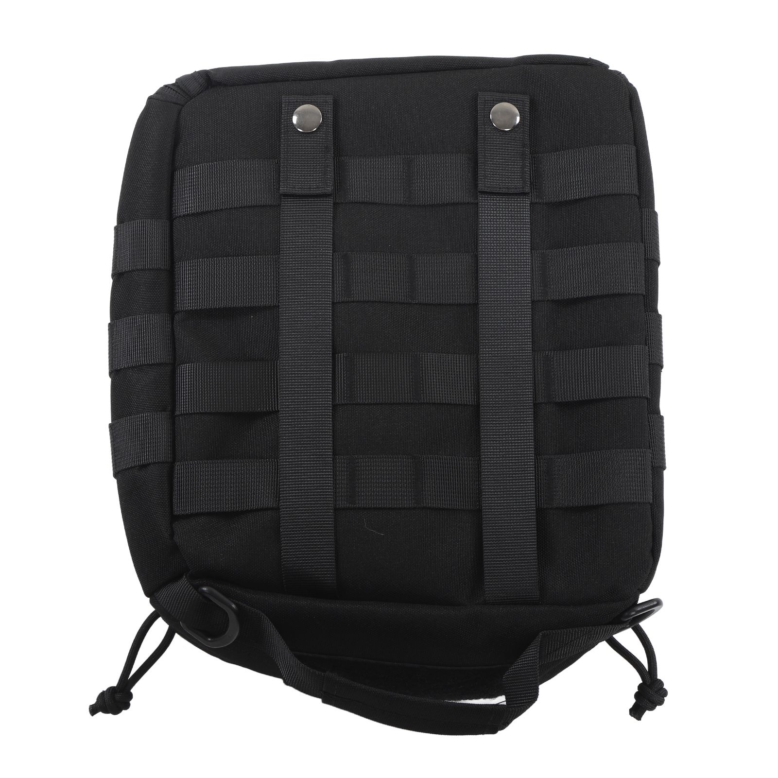 Camping Helmet Bag Canvas Scratch Prevention Adjustable Helmet Storage Bag For Hard Hats Helmet Black - Image 2