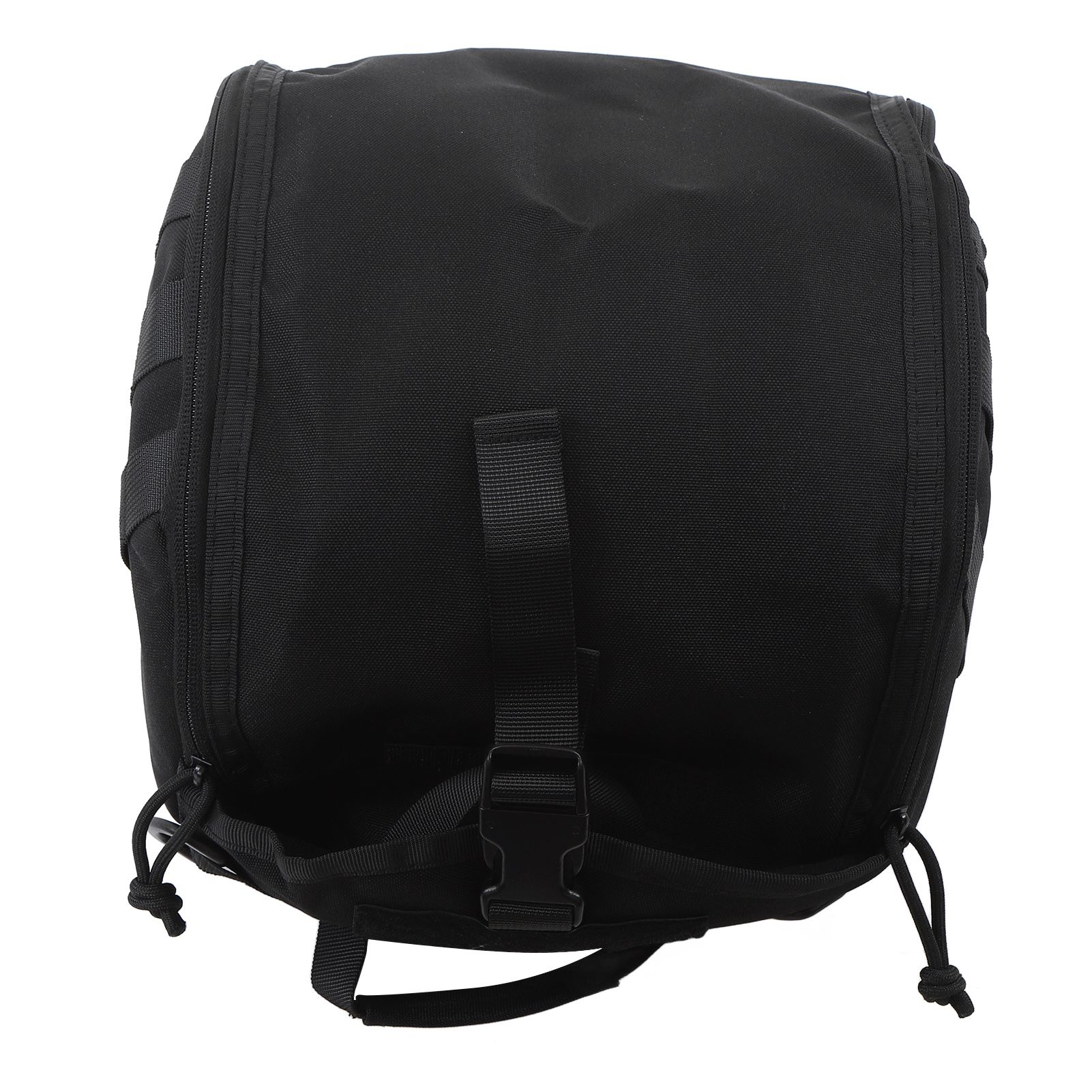 Camping Helmet Bag Canvas Scratch Prevention Adjustable Helmet Storage Bag For Hard Hats Helmet Black - Image 7