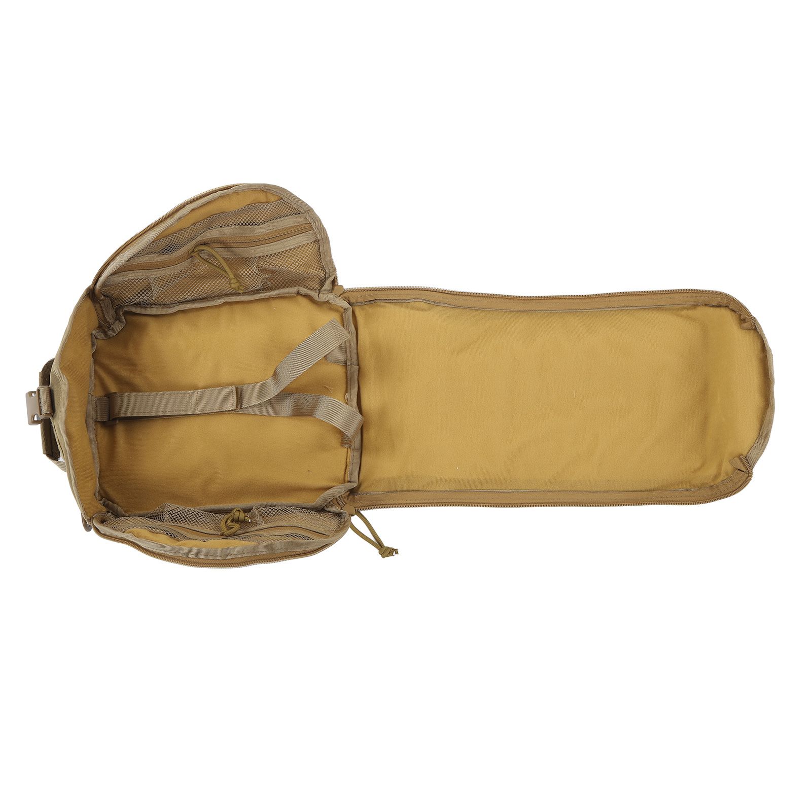 Camping Helmet Bag Canvas Scratch Prevention Adjustable Helmet Storage Bag For Hard Hats Helmet Khaki - Image 6