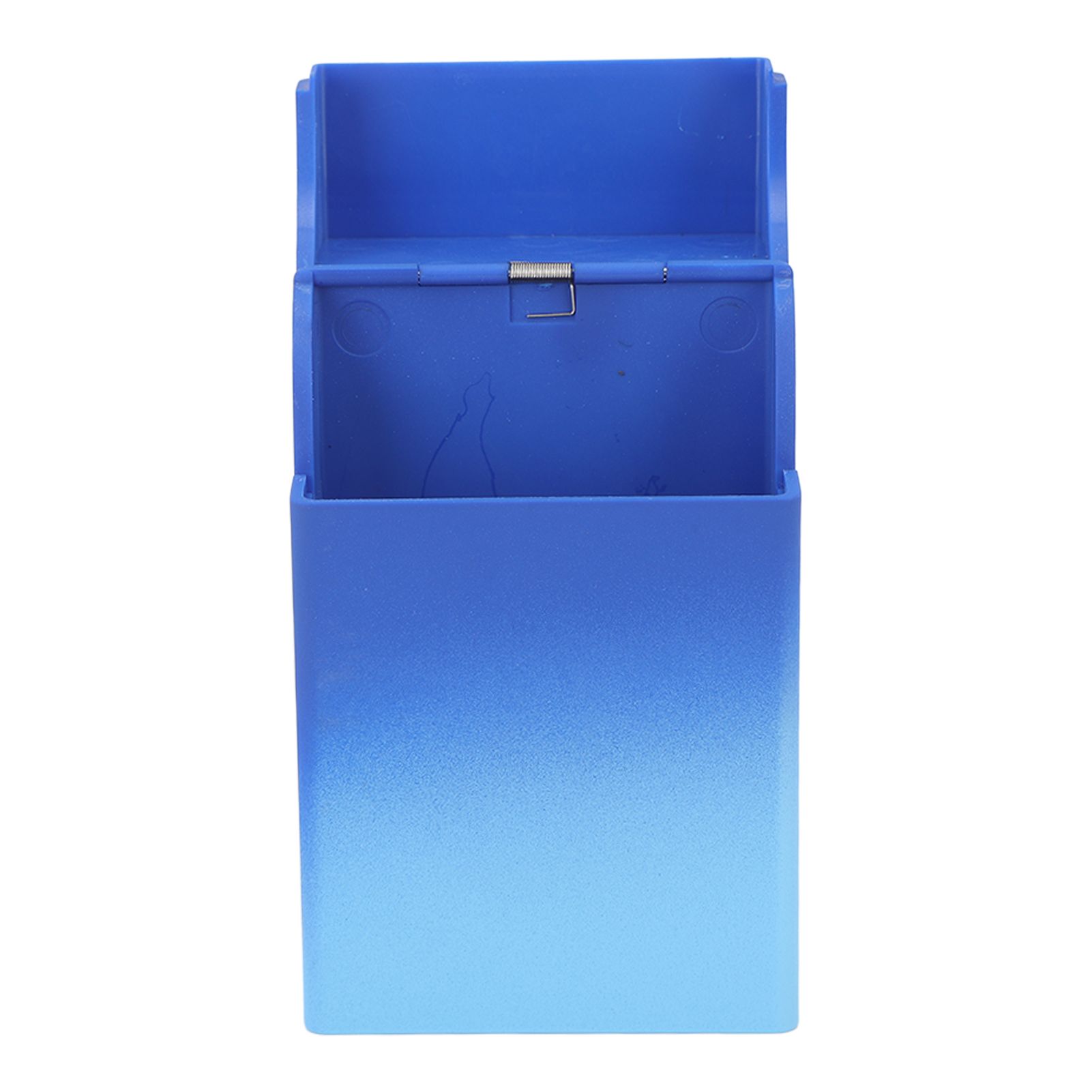 Clamshell Cigarette Case 20 Capacity ABS Portable Cigarette Holder Case for Cigarette Storage Blue Gradient - Image 1