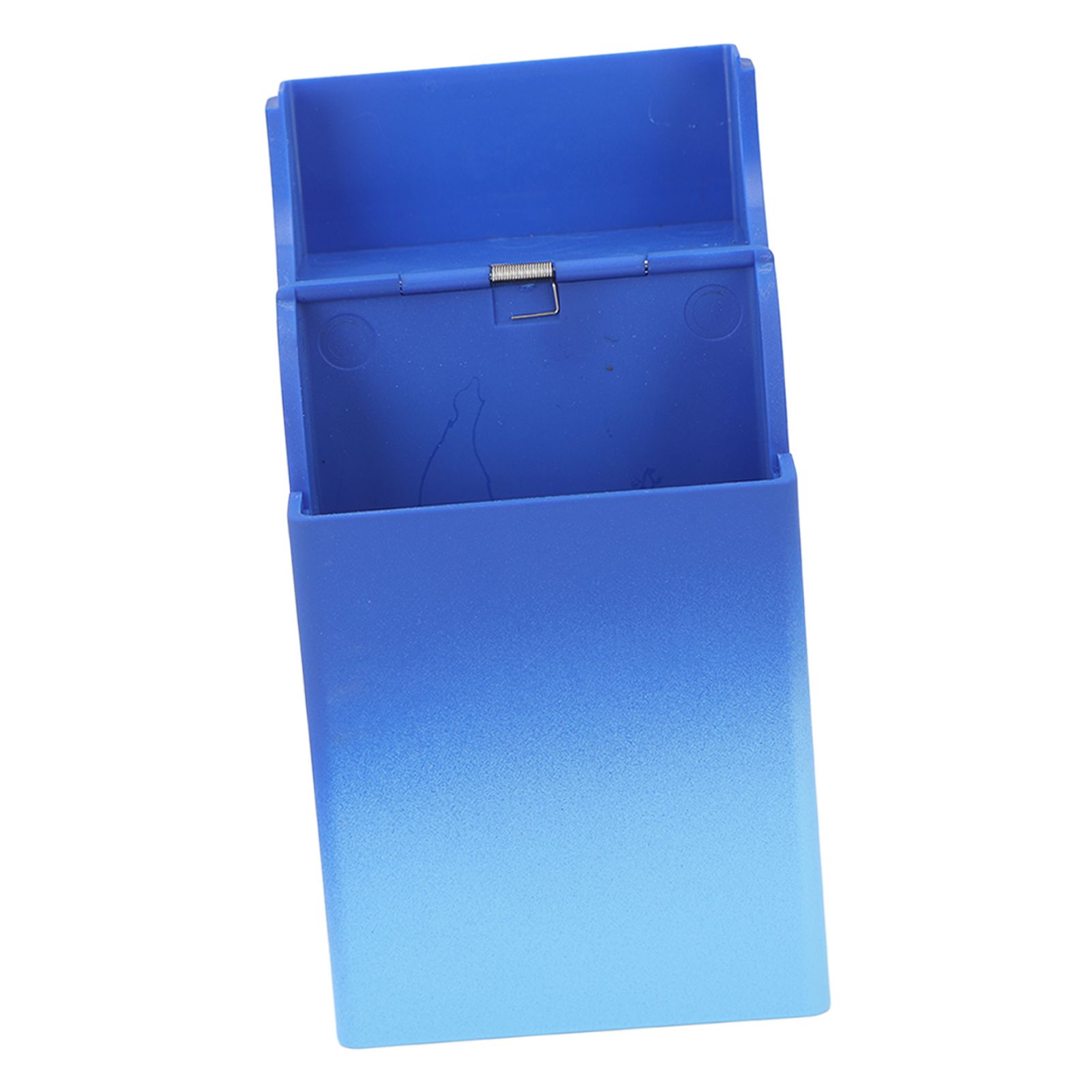 Clamshell Cigarette Case 20 Capacity ABS Portable Cigarette Holder Case for Cigarette Storage Blue Gradient - Image 2
