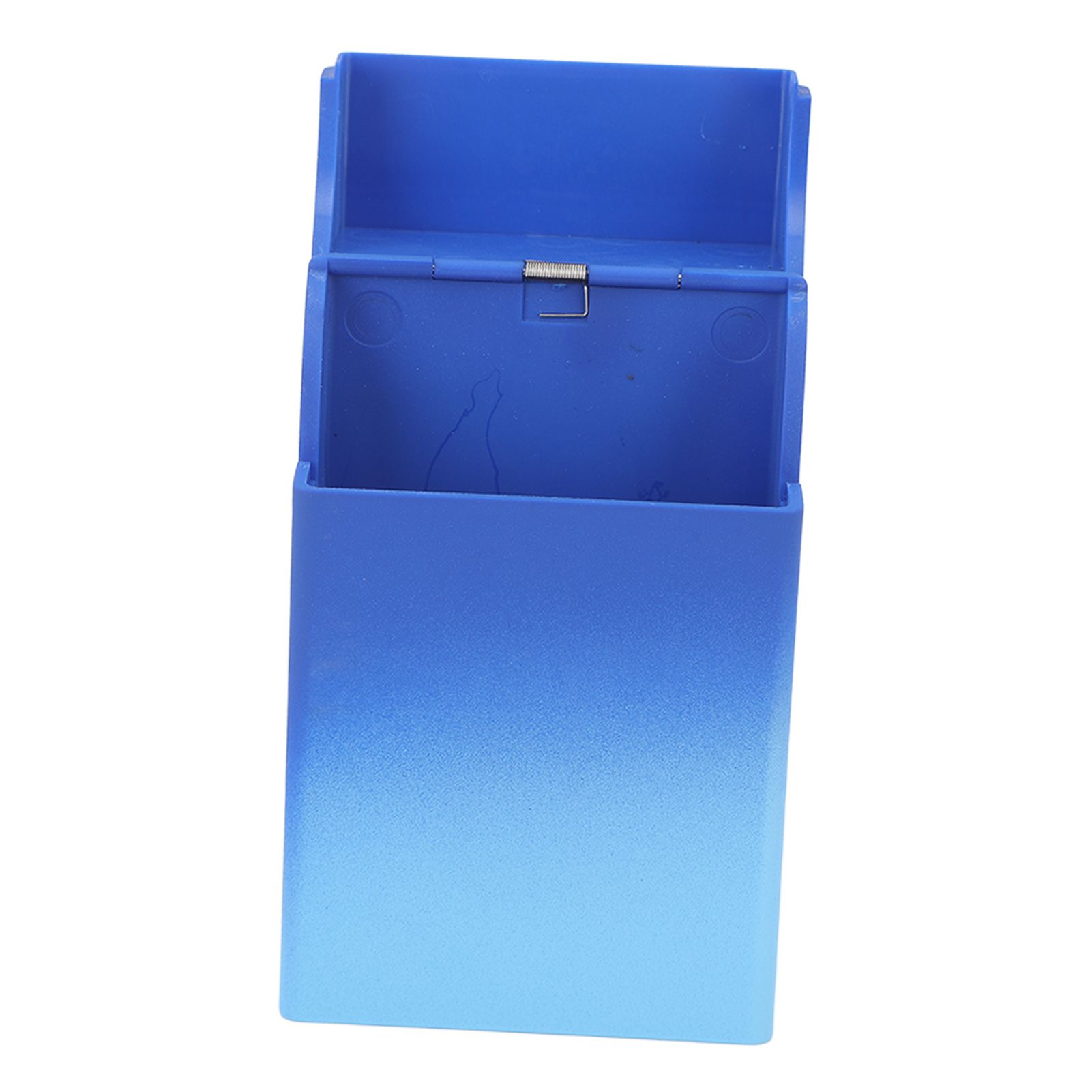 Clamshell Cigarette Case 20 Capacity ABS Portable Cigarette Holder Case for Cigarette Storage Blue Gradient - Image 3
