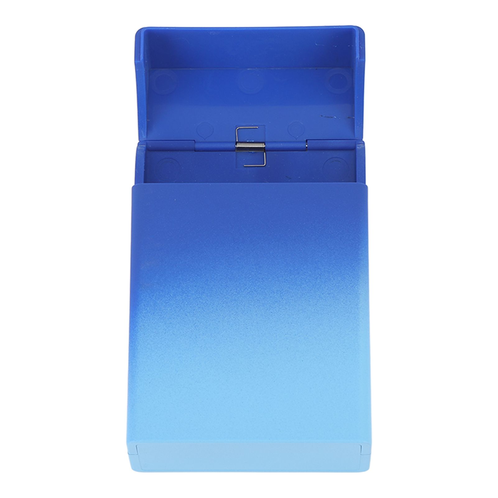 Clamshell Cigarette Case 20 Capacity ABS Portable Cigarette Holder Case for Cigarette Storage Blue Gradient - Image 8