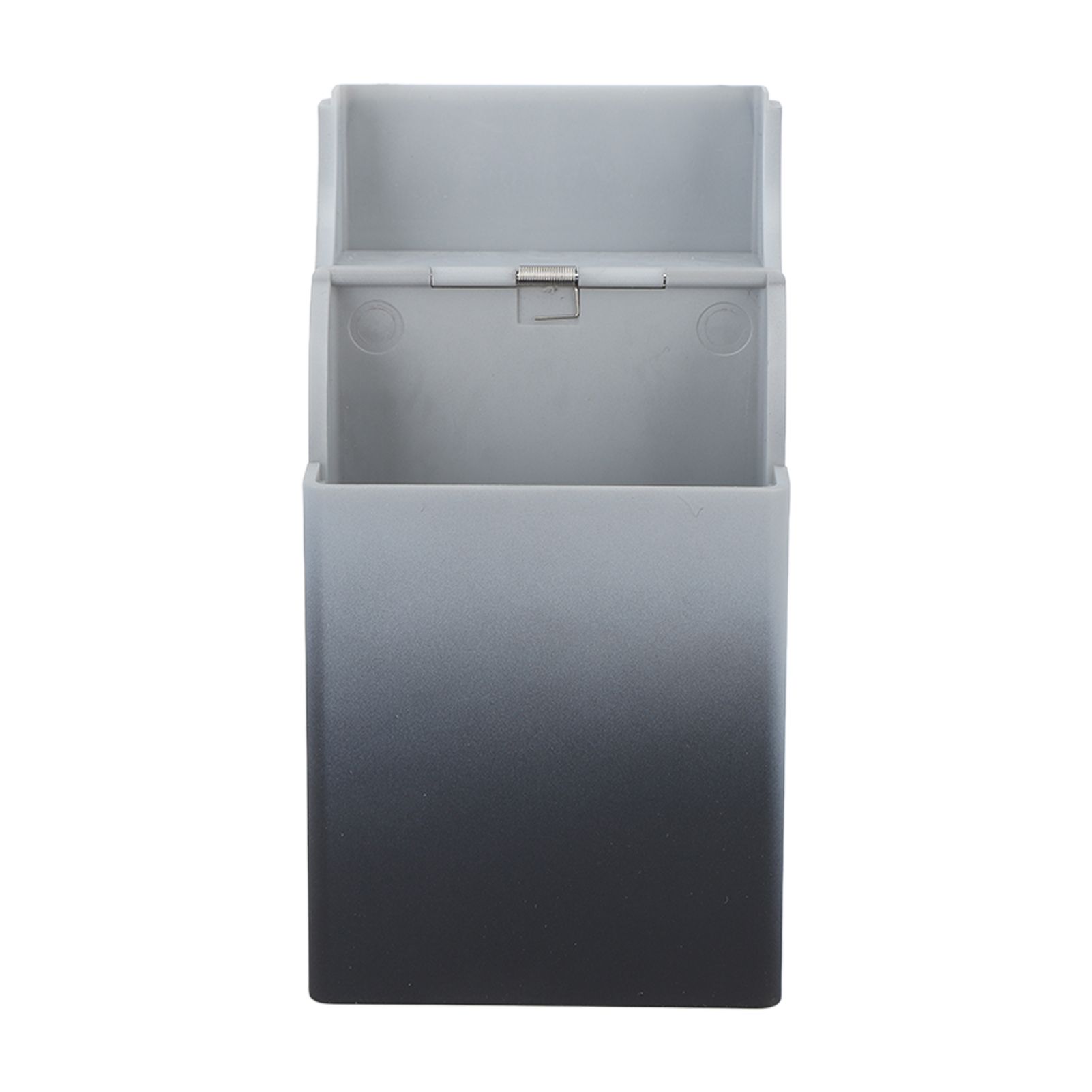 Clamshell Cigarette Case 20 Capacity ABS Portable Cigarette Holder Case for Cigarette Storage Gray Gradient - Image 1