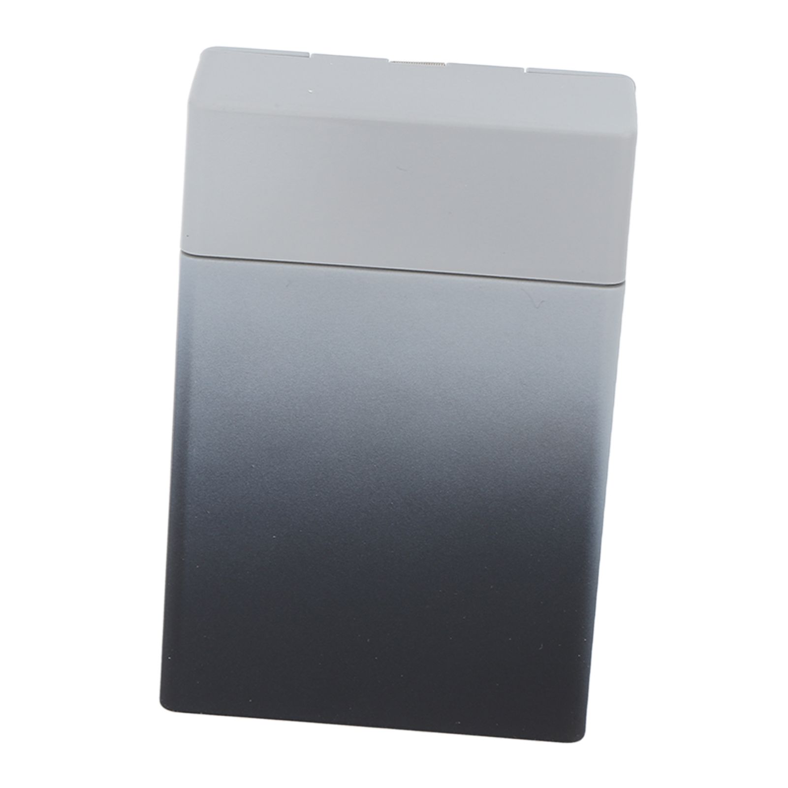 Clamshell Cigarette Case 20 Capacity ABS Portable Cigarette Holder Case for Cigarette Storage Gray Gradient - Image 5