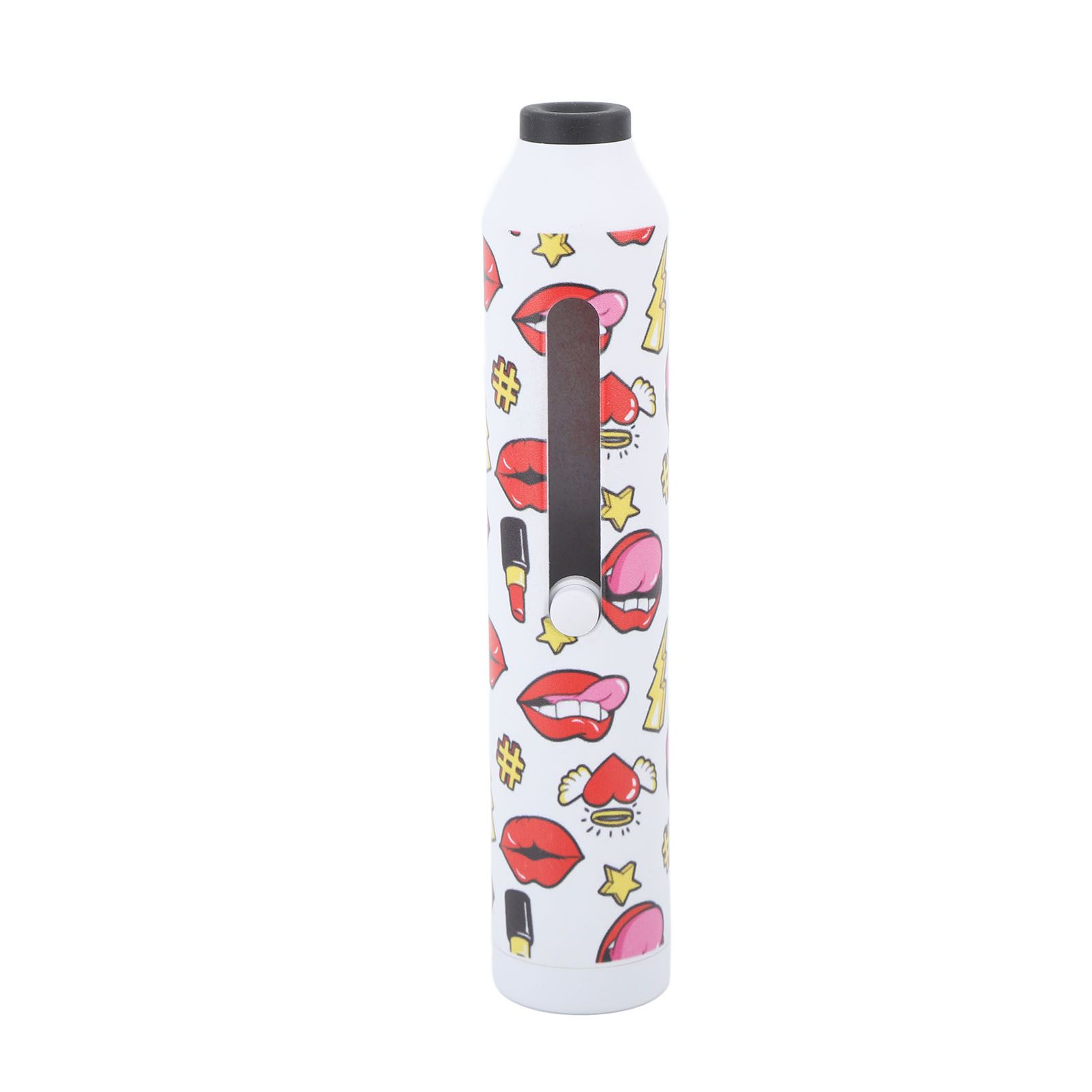 Handheld Car Ashtray Safety Protection Lightweight Portable Large Capacity Mini Car Cigarette Ashtray For Home Smoking Area Red Lips - Image 8
