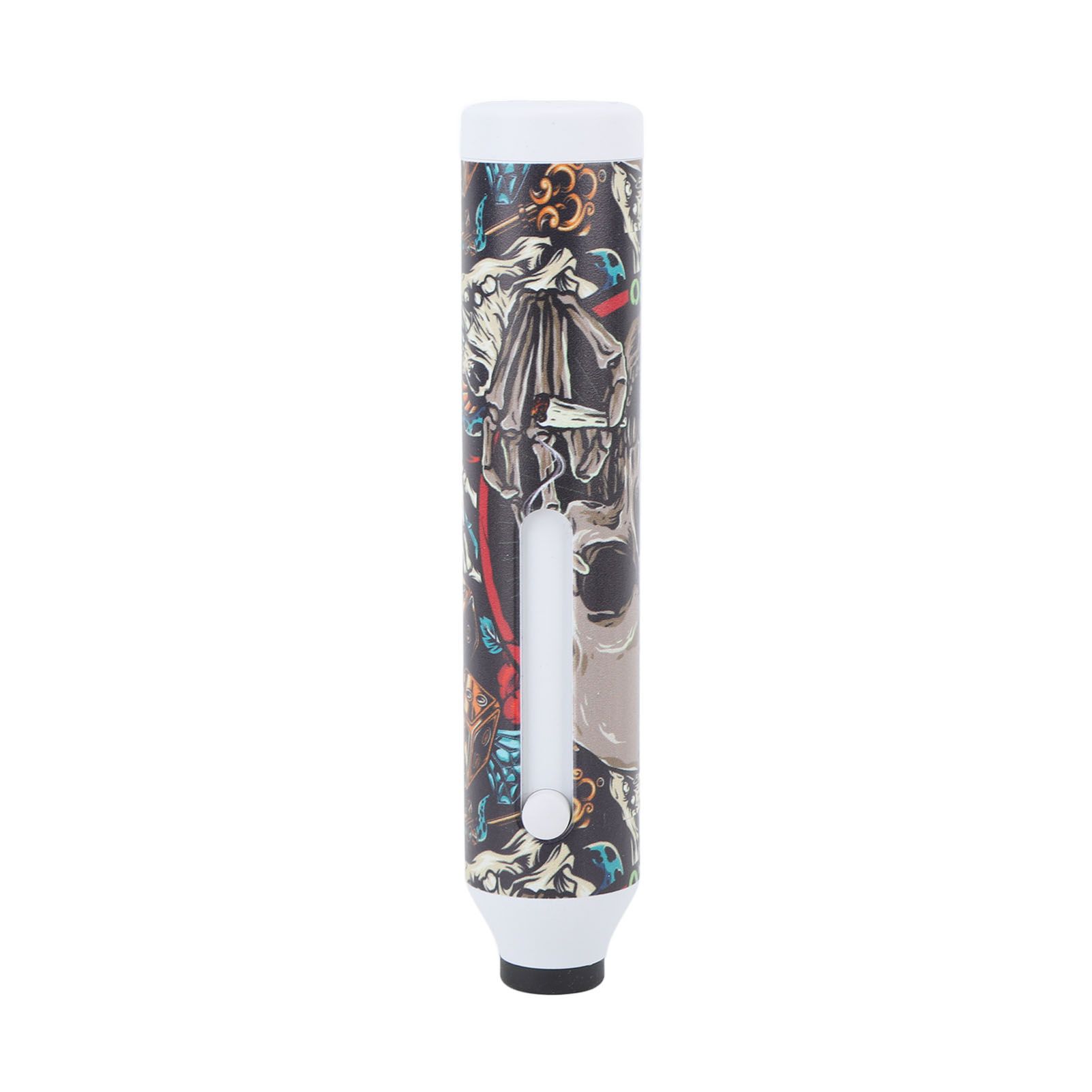 Handheld Car Ashtray Safety Protection Lightweight Portable Large Capacity Mini Car Cigarette Ashtray For Home Smoking Area Skeleton - Image 2