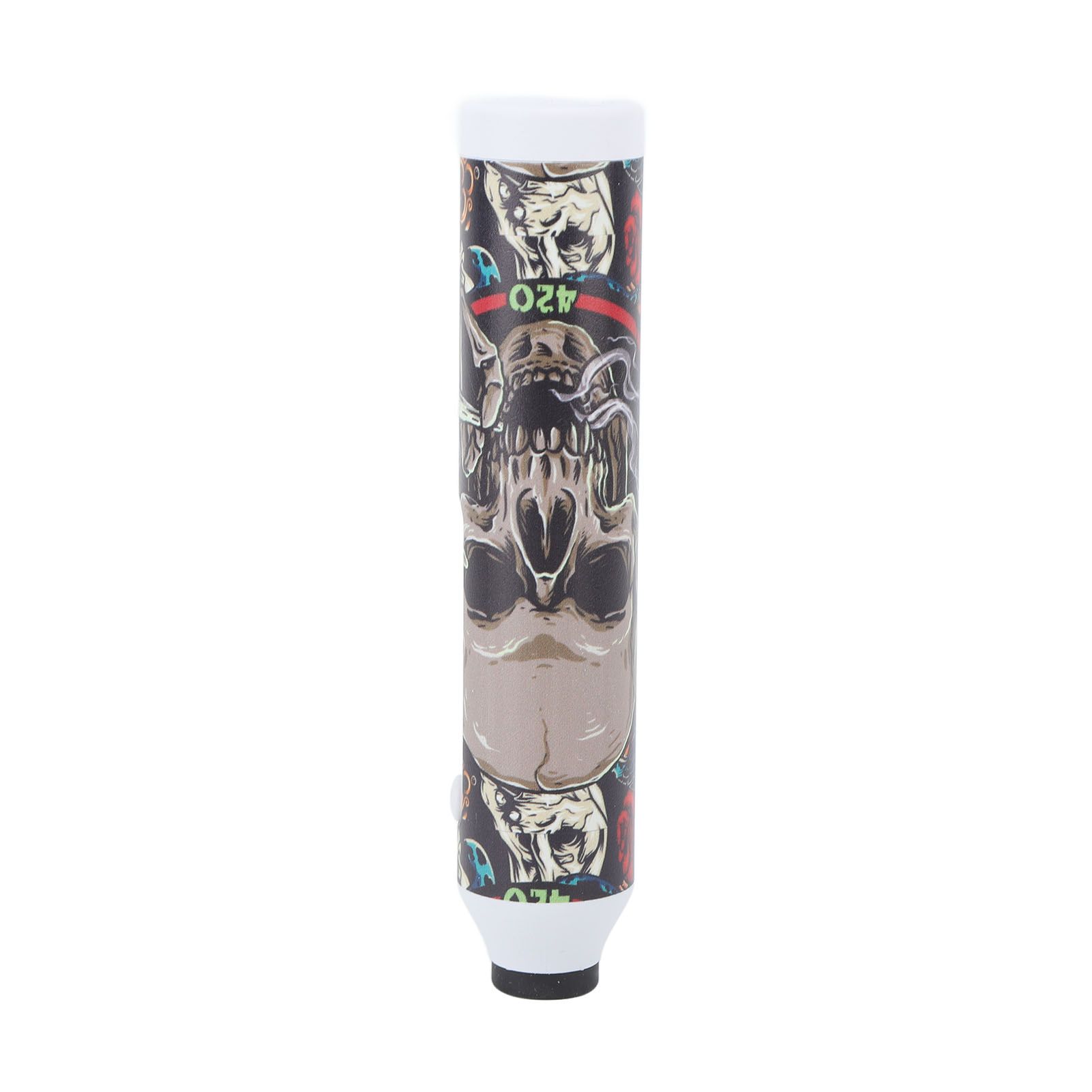 Handheld Car Ashtray Safety Protection Lightweight Portable Large Capacity Mini Car Cigarette Ashtray For Home Smoking Area Skeleton - Image 3