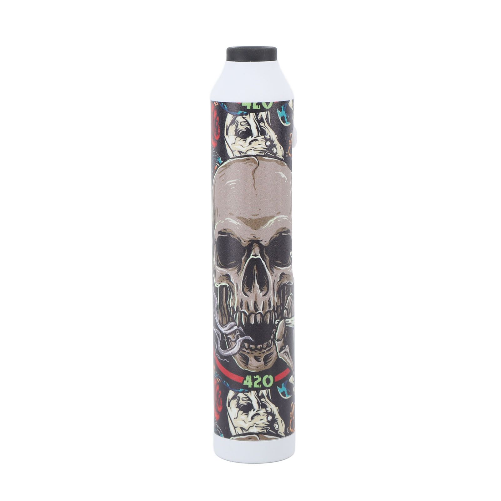 Handheld Car Ashtray Safety Protection Lightweight Portable Large Capacity Mini Car Cigarette Ashtray For Home Smoking Area Skeleton - Image 5