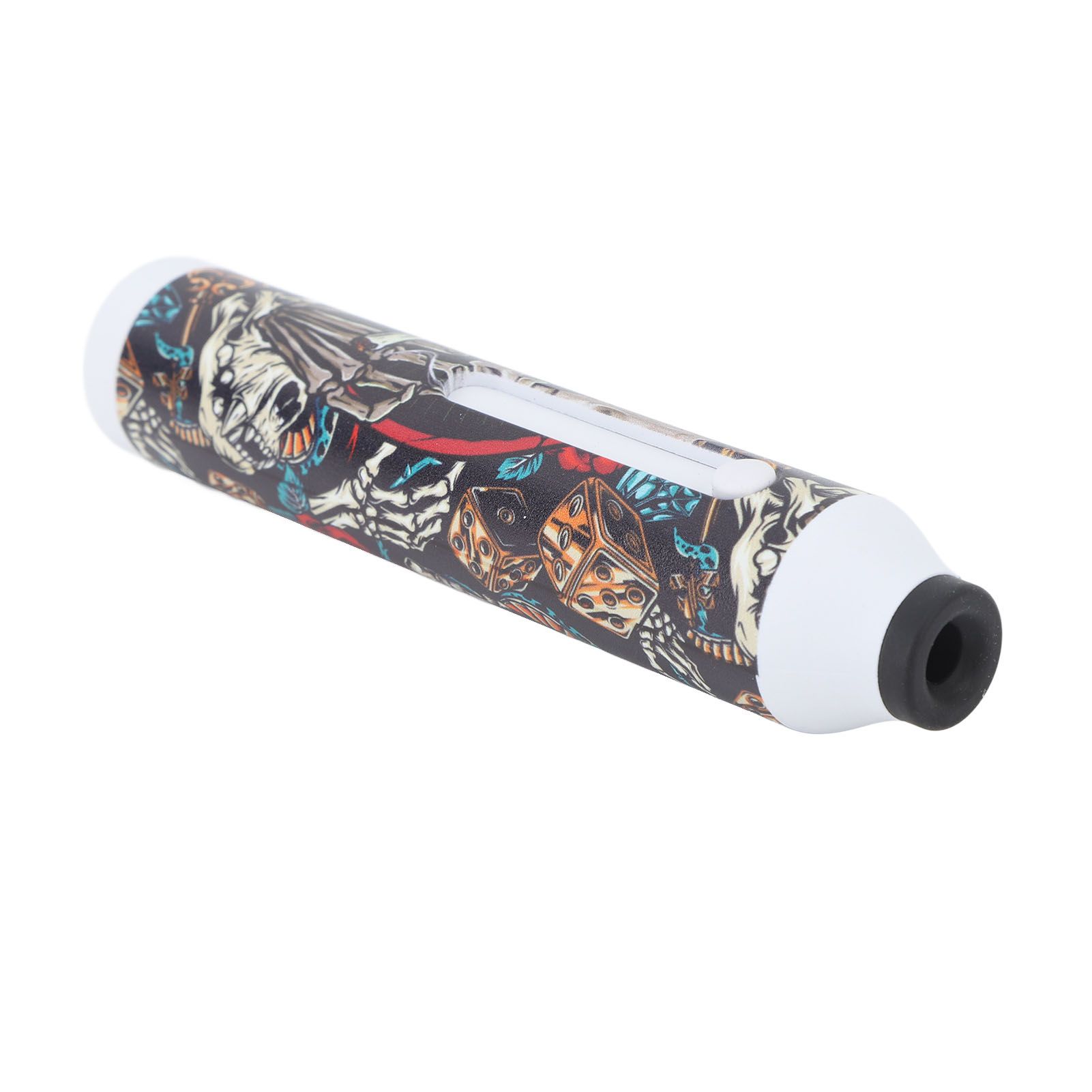 Handheld Car Ashtray Safety Protection Lightweight Portable Large Capacity Mini Car Cigarette Ashtray For Home Smoking Area Skeleton - Image 6