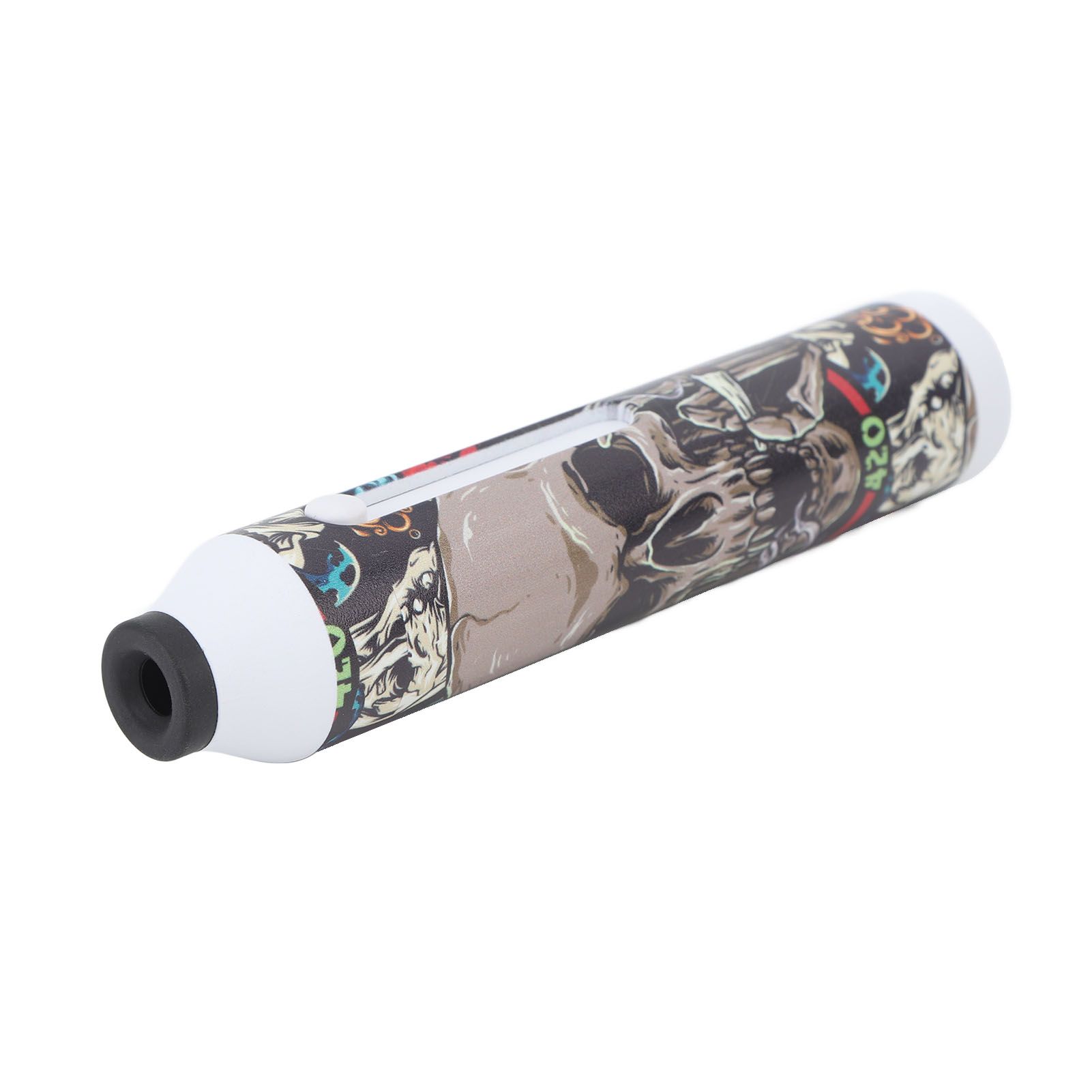 Handheld Car Ashtray Safety Protection Lightweight Portable Large Capacity Mini Car Cigarette Ashtray For Home Smoking Area Skeleton - Image 7