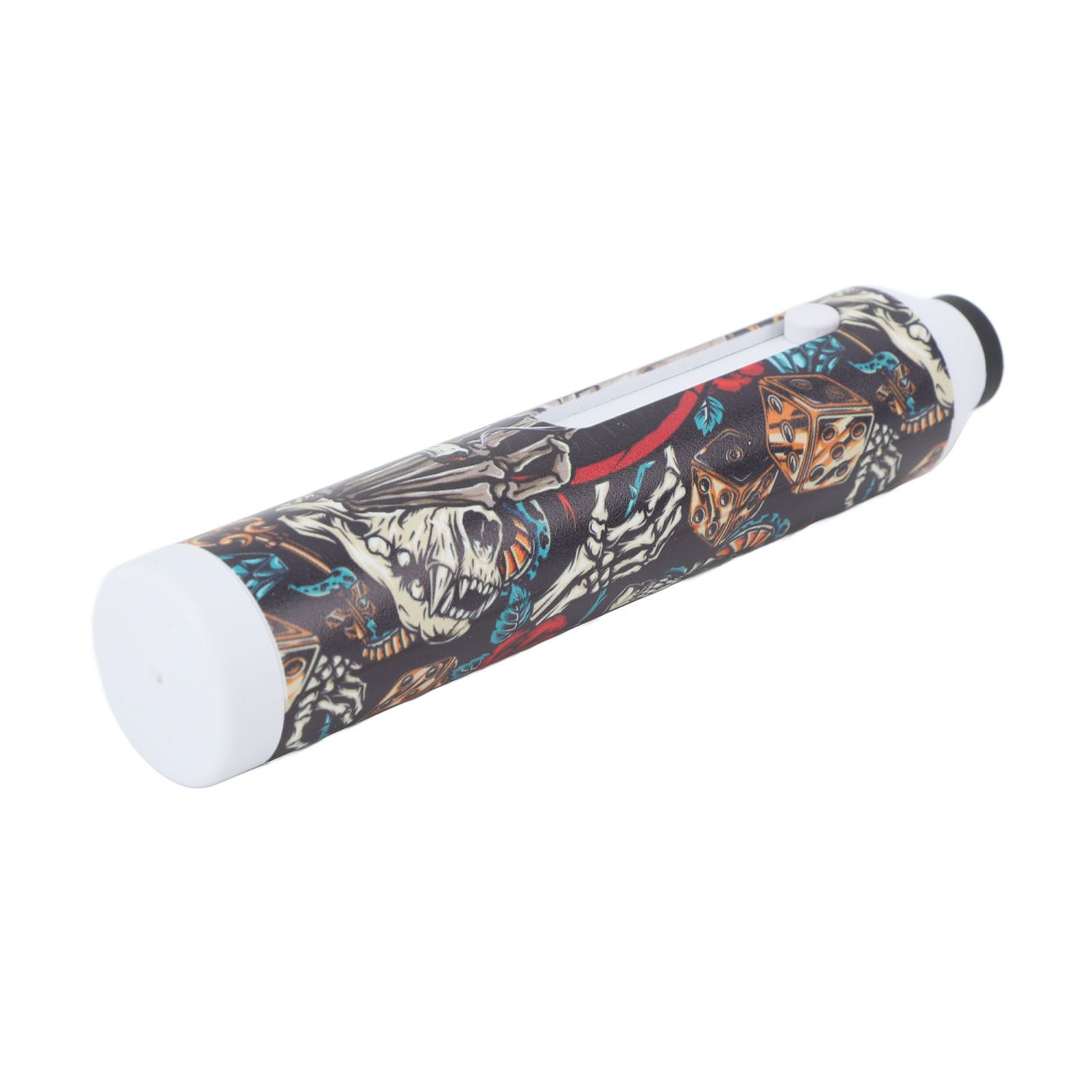 Handheld Car Ashtray Safety Protection Lightweight Portable Large Capacity Mini Car Cigarette Ashtray For Home Smoking Area Skeleton - Image 8