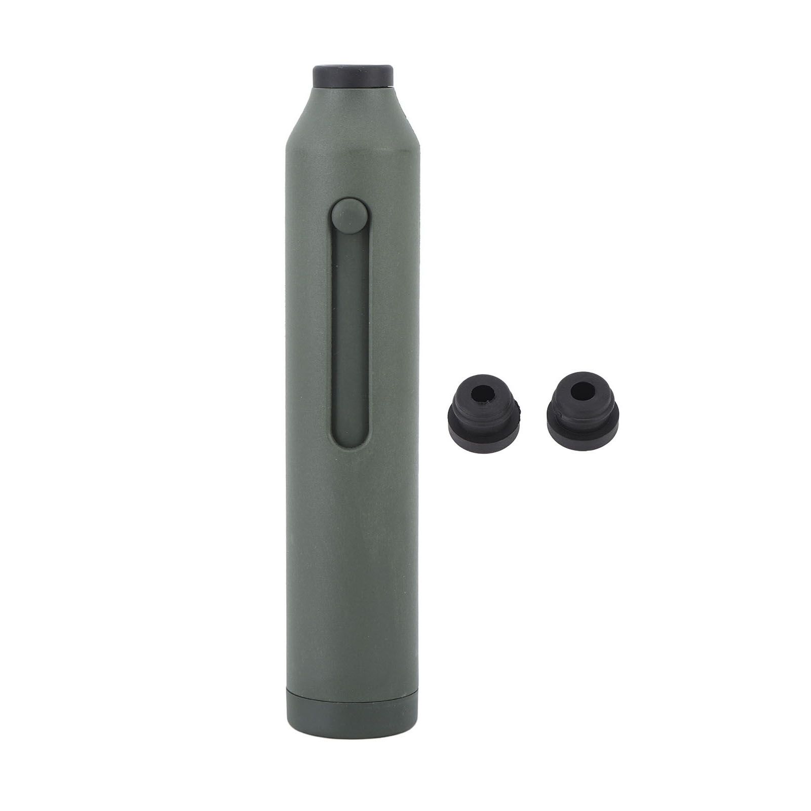 Handheld Car Ashtray Safety Protection Lightweight Portable Large Capacity Mini Car Cigarette Ashtray For Home Smoking Area Green - Image 1