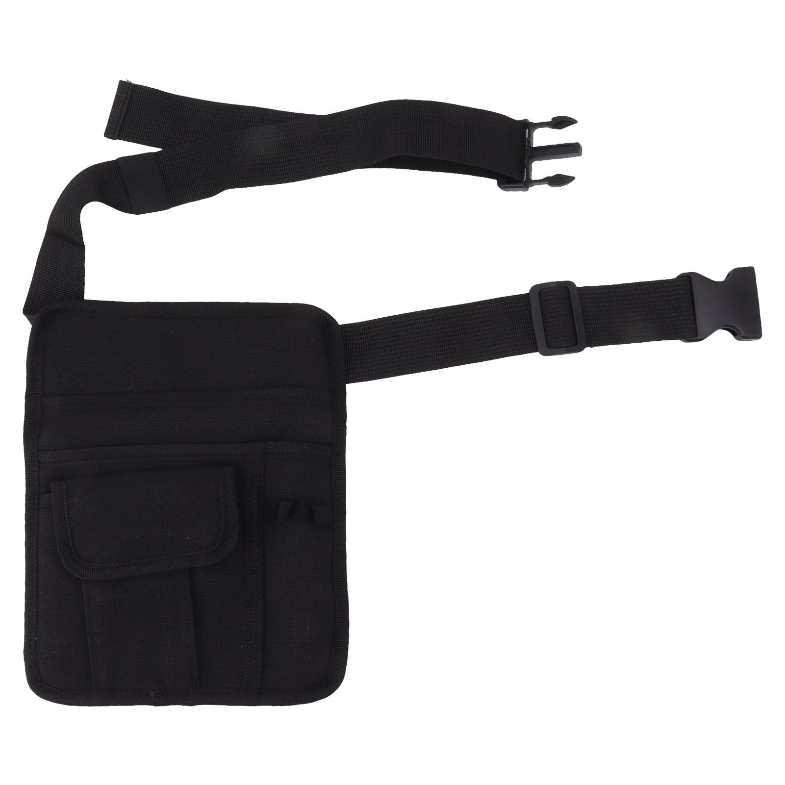 Restaurant Belt Bag Adjustable Portable Lightweight Canvas Waiter Waist Bag Belt Pouch - Image 1
