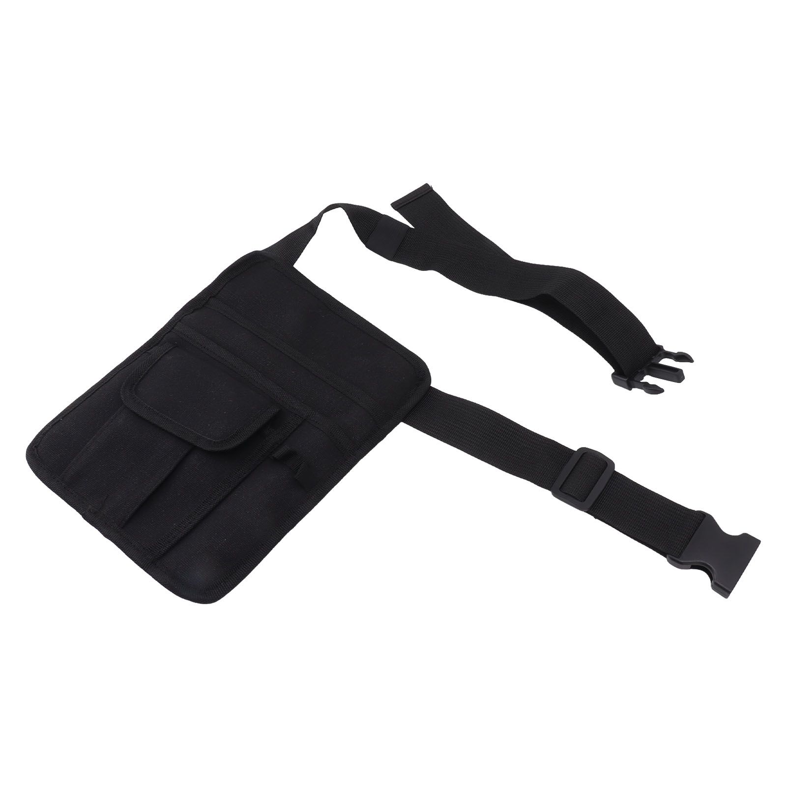 Restaurant Belt Bag Adjustable Portable Lightweight Canvas Waiter Waist Bag Belt Pouch - Image 3