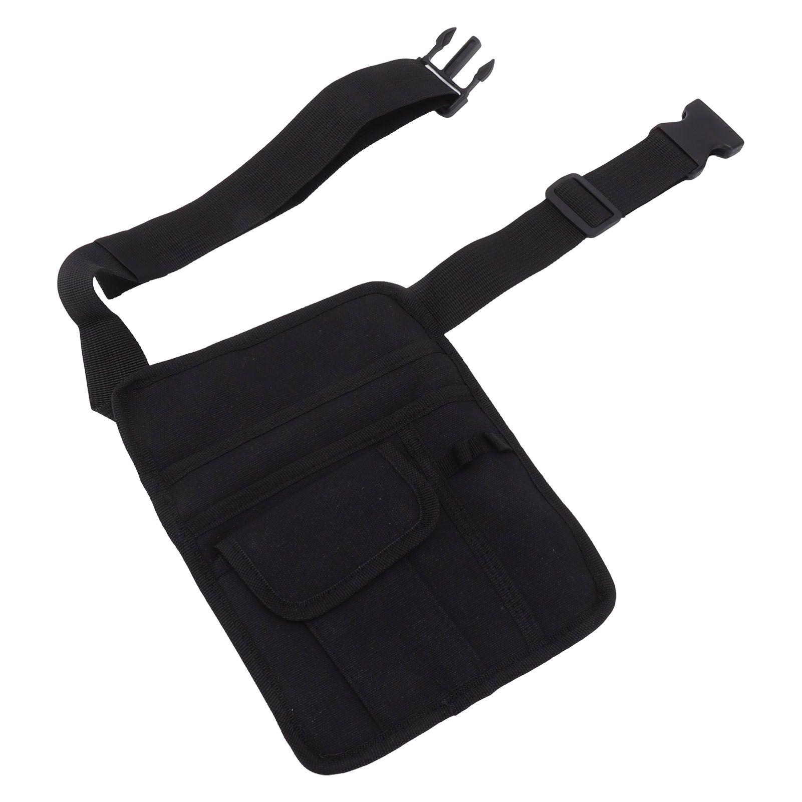 Restaurant Belt Bag Adjustable Portable Lightweight Canvas Waiter Waist Bag Belt Pouch - Image 4