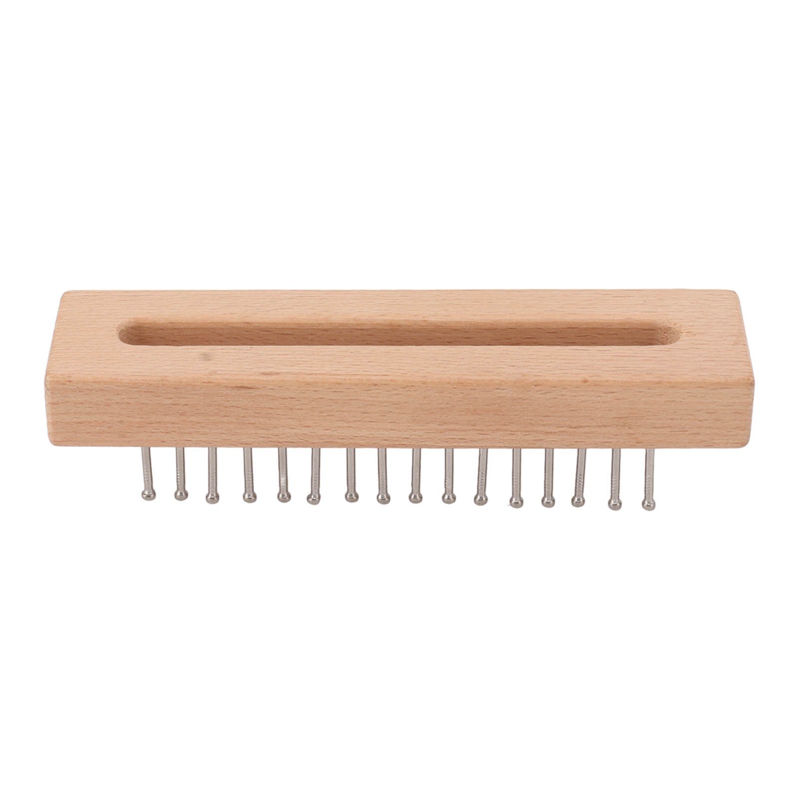 Knitting Loom Wooden Square Knitting Board DIY Craft Weaving Tool for Scarves Hats Toys - Image 6