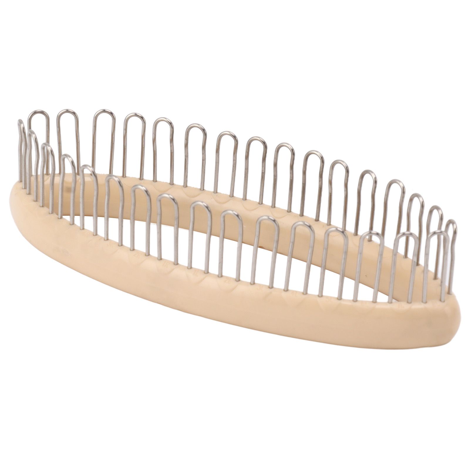 Knitting Loom Wooden Round Pocket Knitting Board DIY Weaving Craft Tool with Loom Pock Tool and Needle for Scarves Socks - Image 3