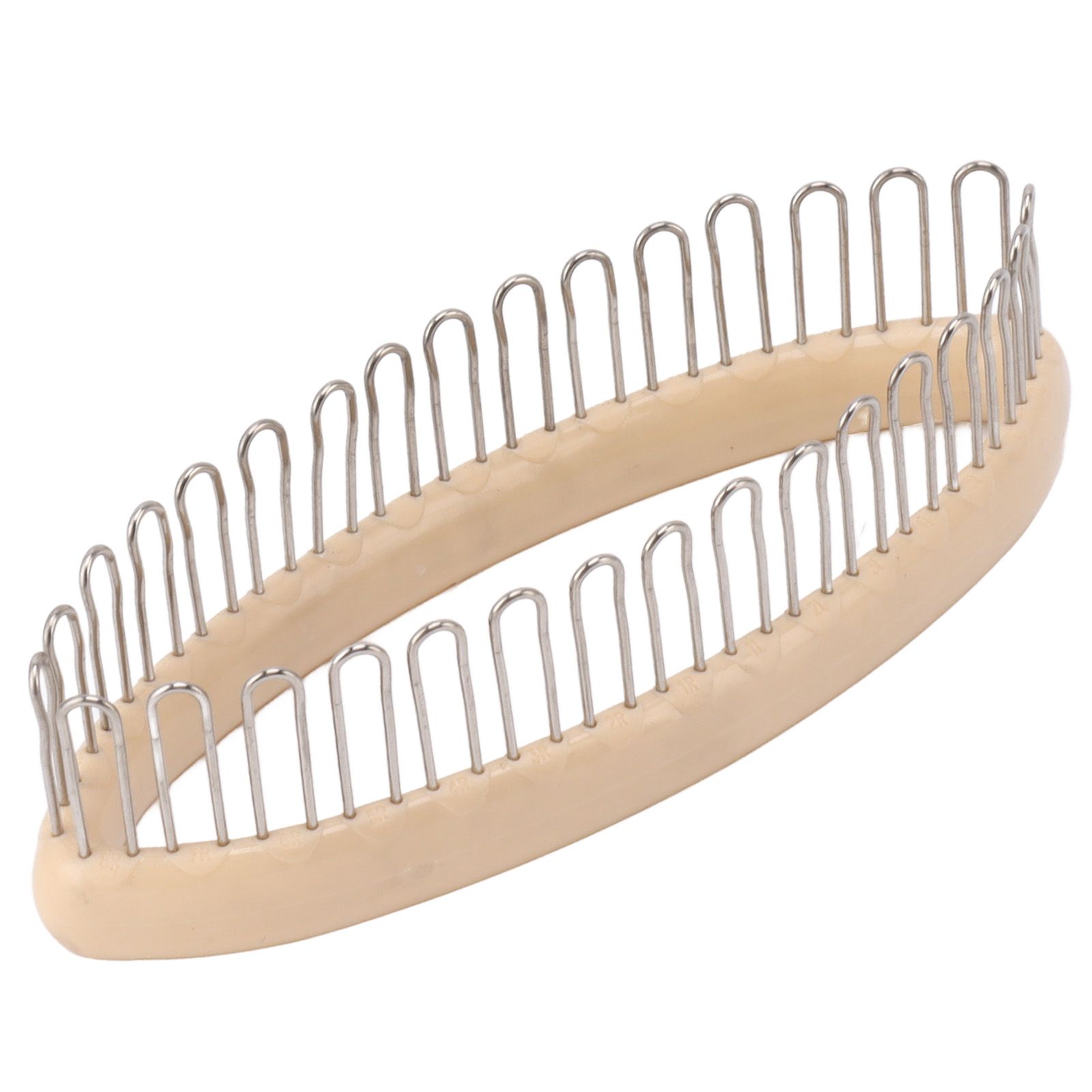Knitting Loom Wooden Round Pocket Knitting Board DIY Weaving Craft Tool with Loom Pock Tool and Needle for Scarves Socks - Image 5