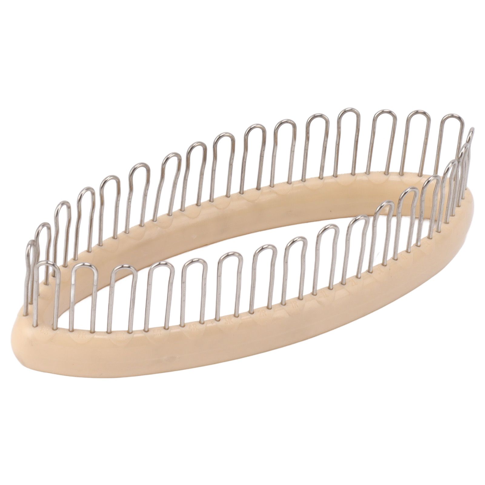 Knitting Loom Wooden Round Pocket Knitting Board DIY Weaving Craft Tool with Loom Pock Tool and Needle for Scarves Socks - Image 6