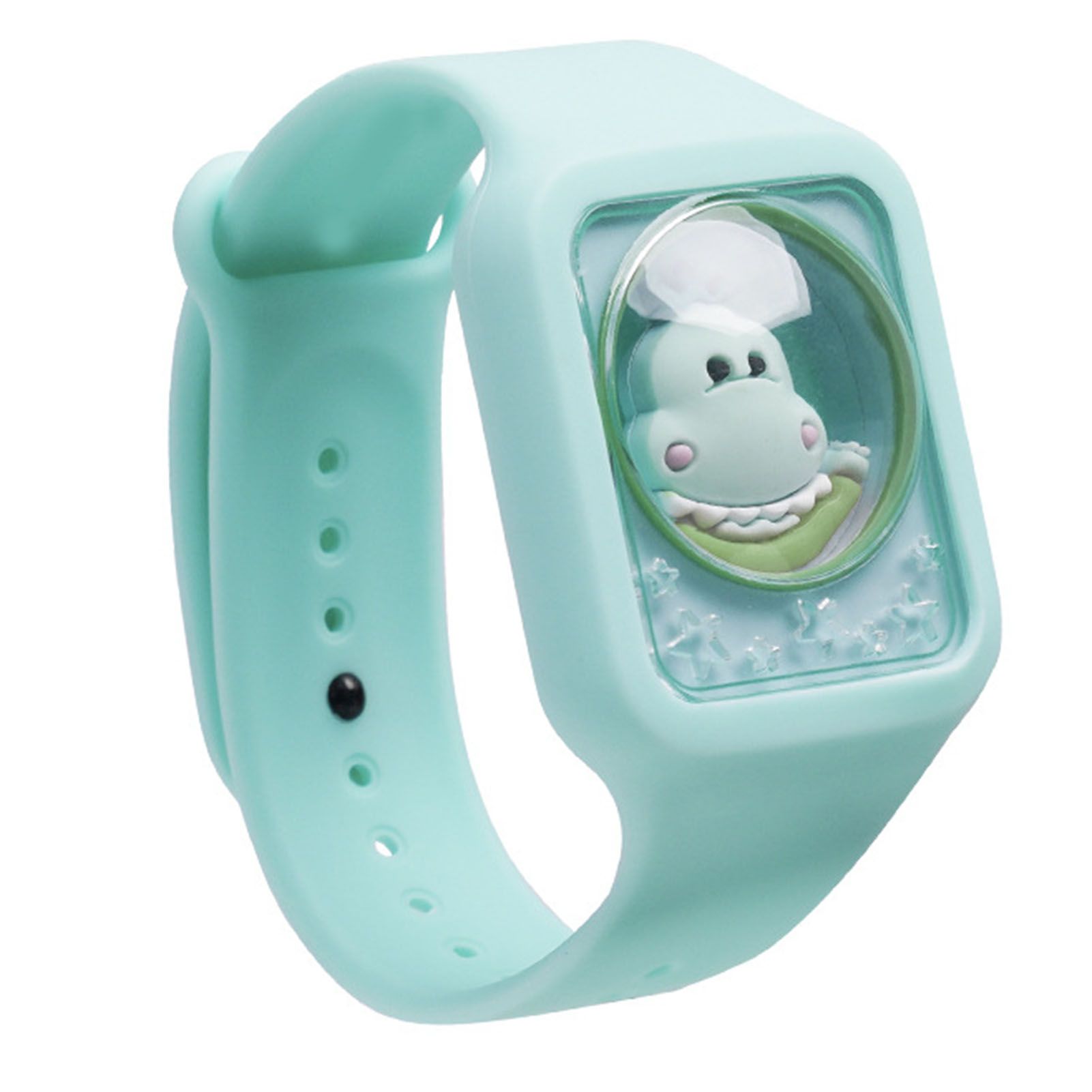 Repellent Bracelet Leak Free Long Lasting Multipurpose Safe Anti Bite Repellent Wrist Band for Kids Outdoor Green - Image 1
