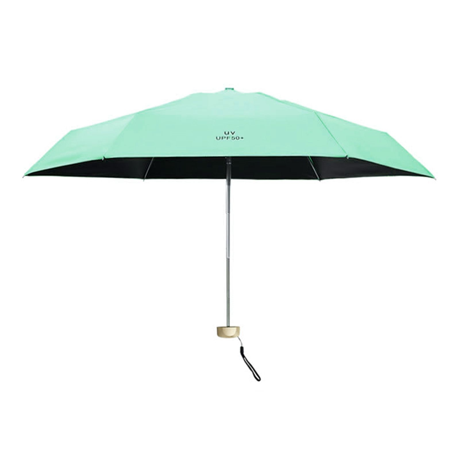 Sun Umbrella Super Light Mini Foldable UV Protection Wind Proof Portable Dual Use Umbrella Avocado Green - Image 3