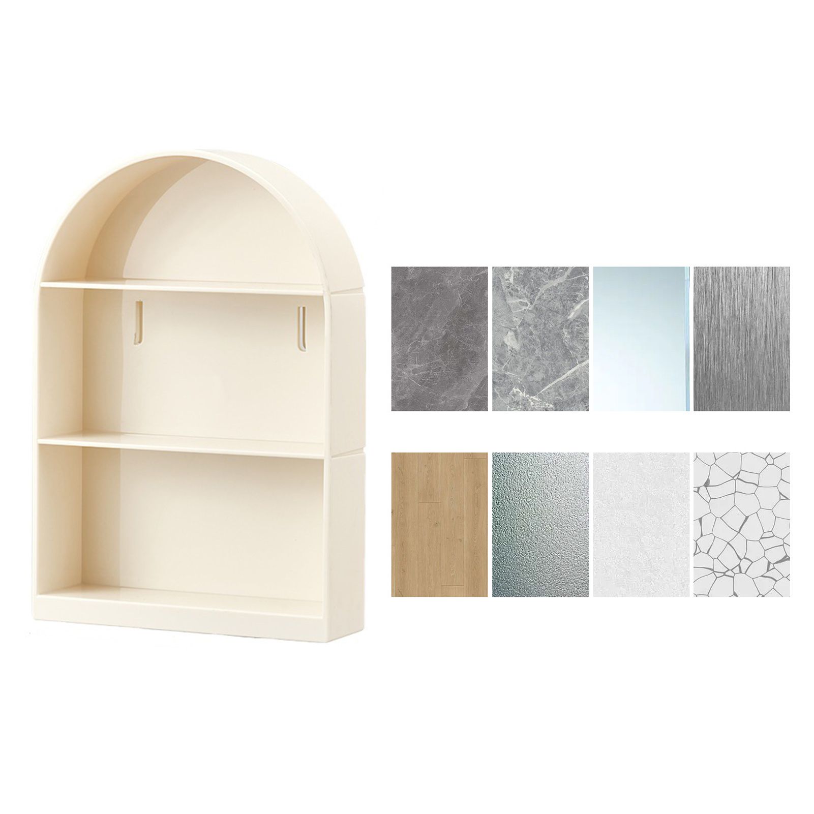 Wall Mounted Showcase Blind Box Figures Display Case Handicraft Storage Display Rack Dust Proof Doll Toy Storage Box - Image 6
