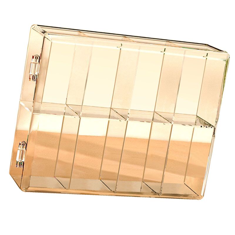 8 Grid Cartoon Anime Figure Display Storage Box 8 Compartment Transparent Anime Figure Display Case for Home - Image 3
