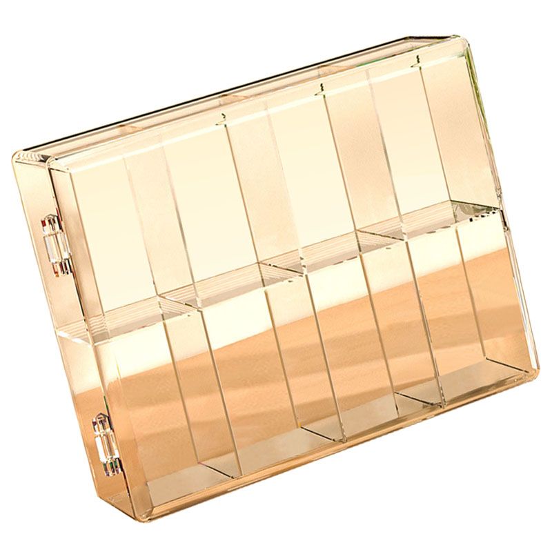 8 Grid Cartoon Anime Figure Display Storage Box 8 Compartment Transparent Anime Figure Display Case for Home - Image 4