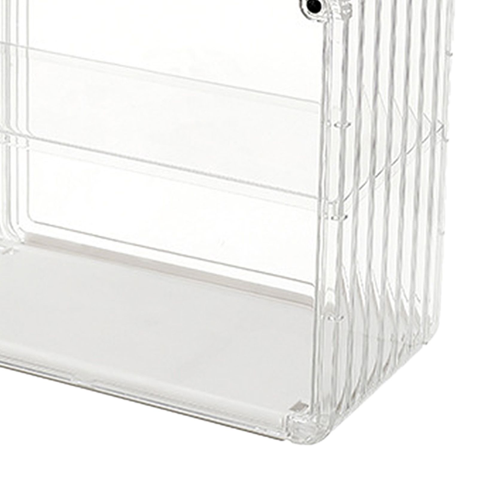 Figure Display Box Acrylic Blind Box Display Case Assemble Collectibles Box Dustproof Protection Showcase for Action Figure Small Size Transparent White - Image 7